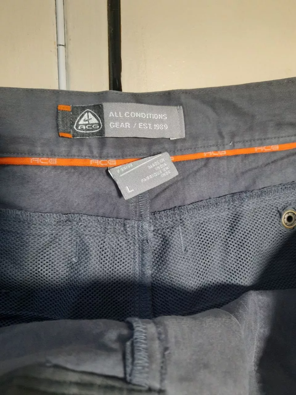 Nike ACG Shorts Gray Gorpcore