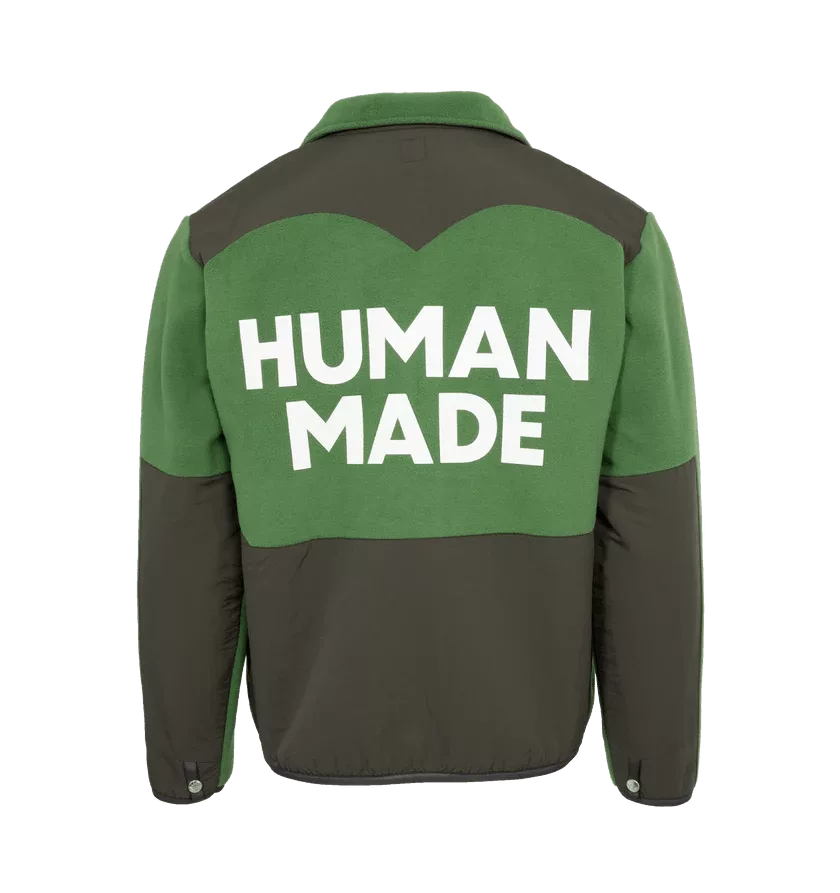 Human Made Light Jackets Human Made o1h1sh10624 Jacket in Green
