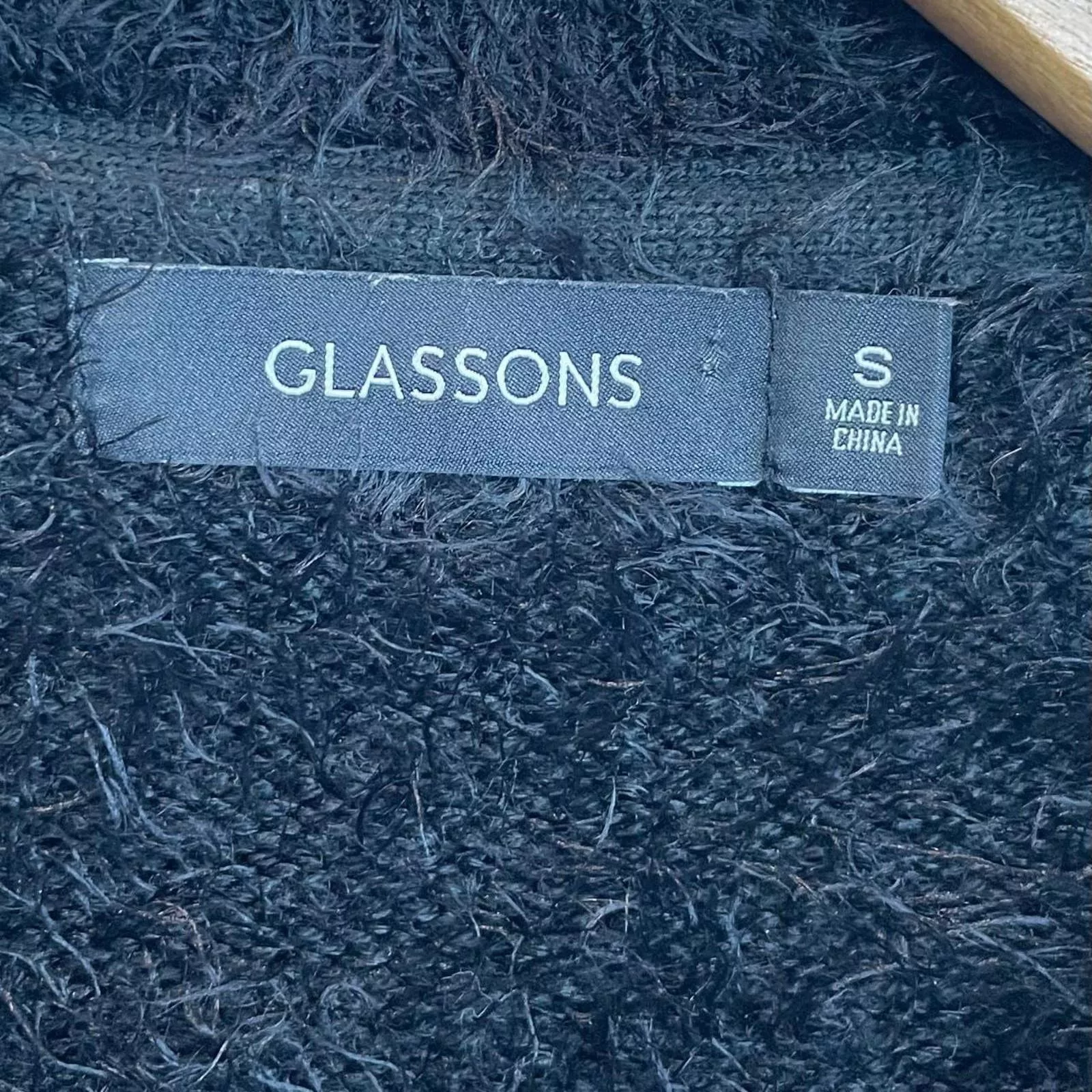 Other Sweaters Other Glassons Soft Knit Sweater, Size S Black