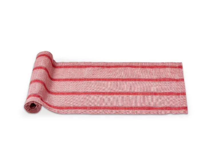 Red & White Stripe Runner