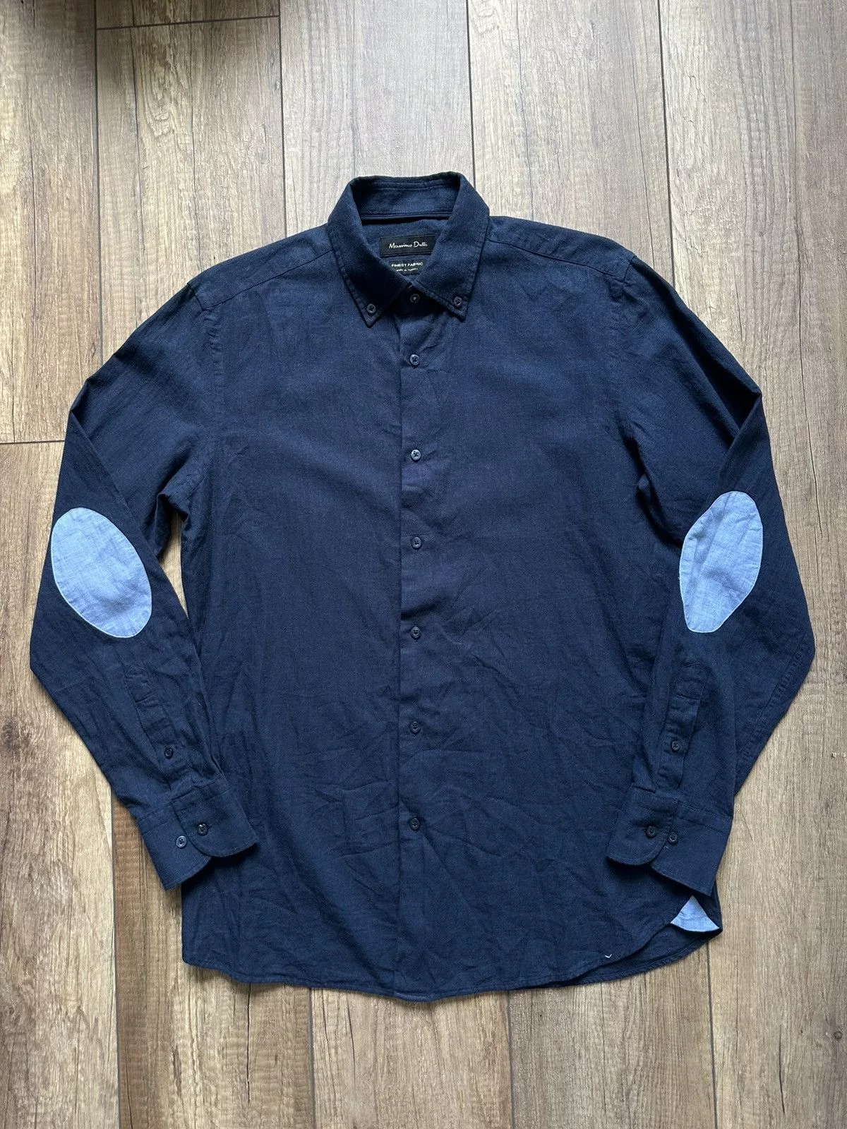 Massimo Dutti Shirts Button Ups Shirts Massimo Dutti long sleeve size M Blue