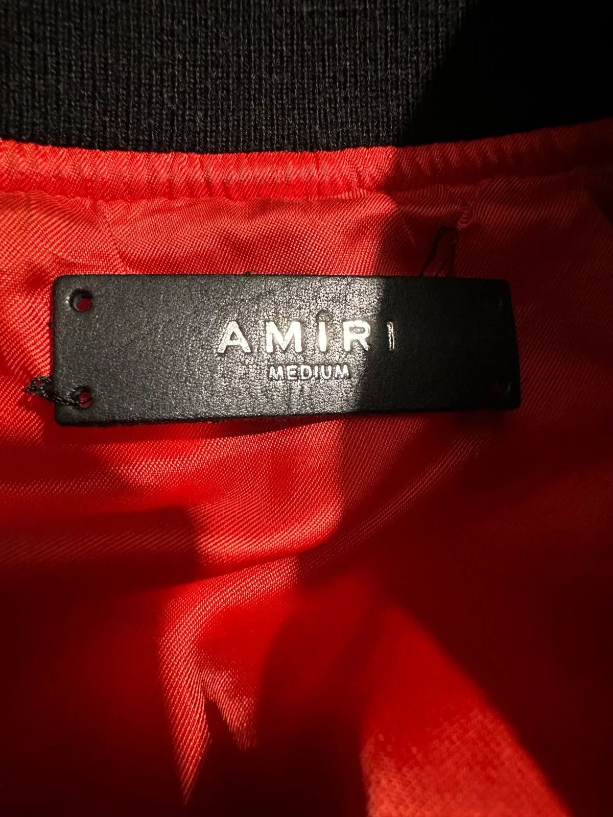 Amiri Bombers Amiri Bone Bomber Jacket Black