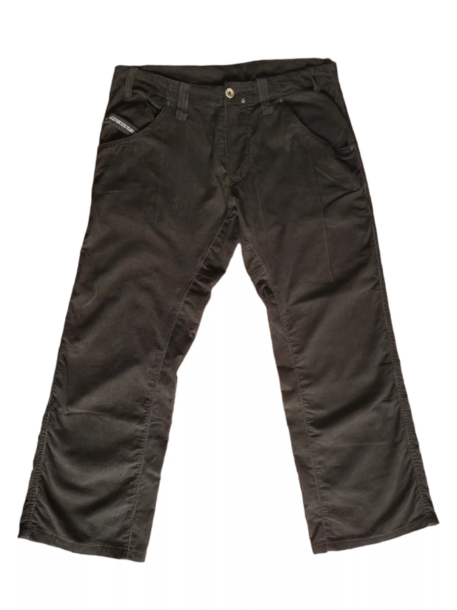 Diesel Casual Pants Diesel Industry Corduroy Brown Avant-Garde