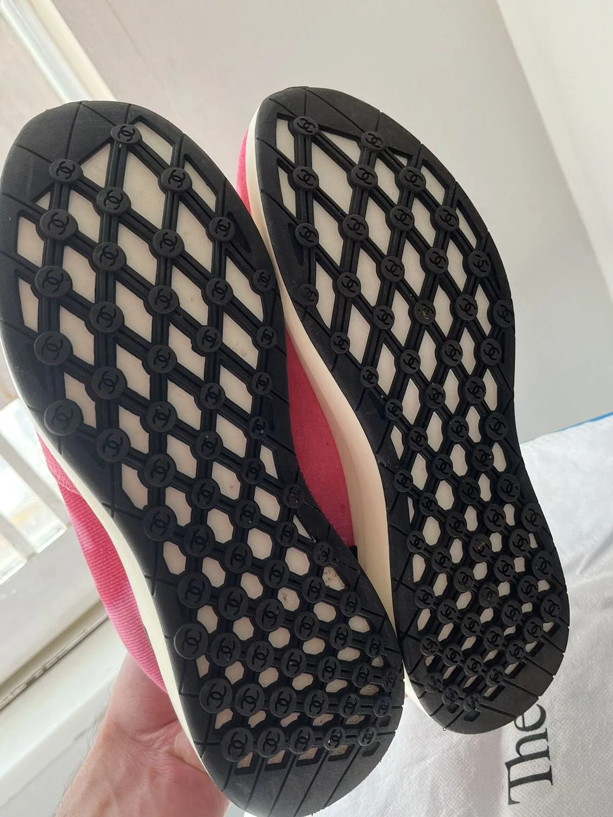 Chanel Low Top Sneakers Chanel Trainer Sneaker Pink