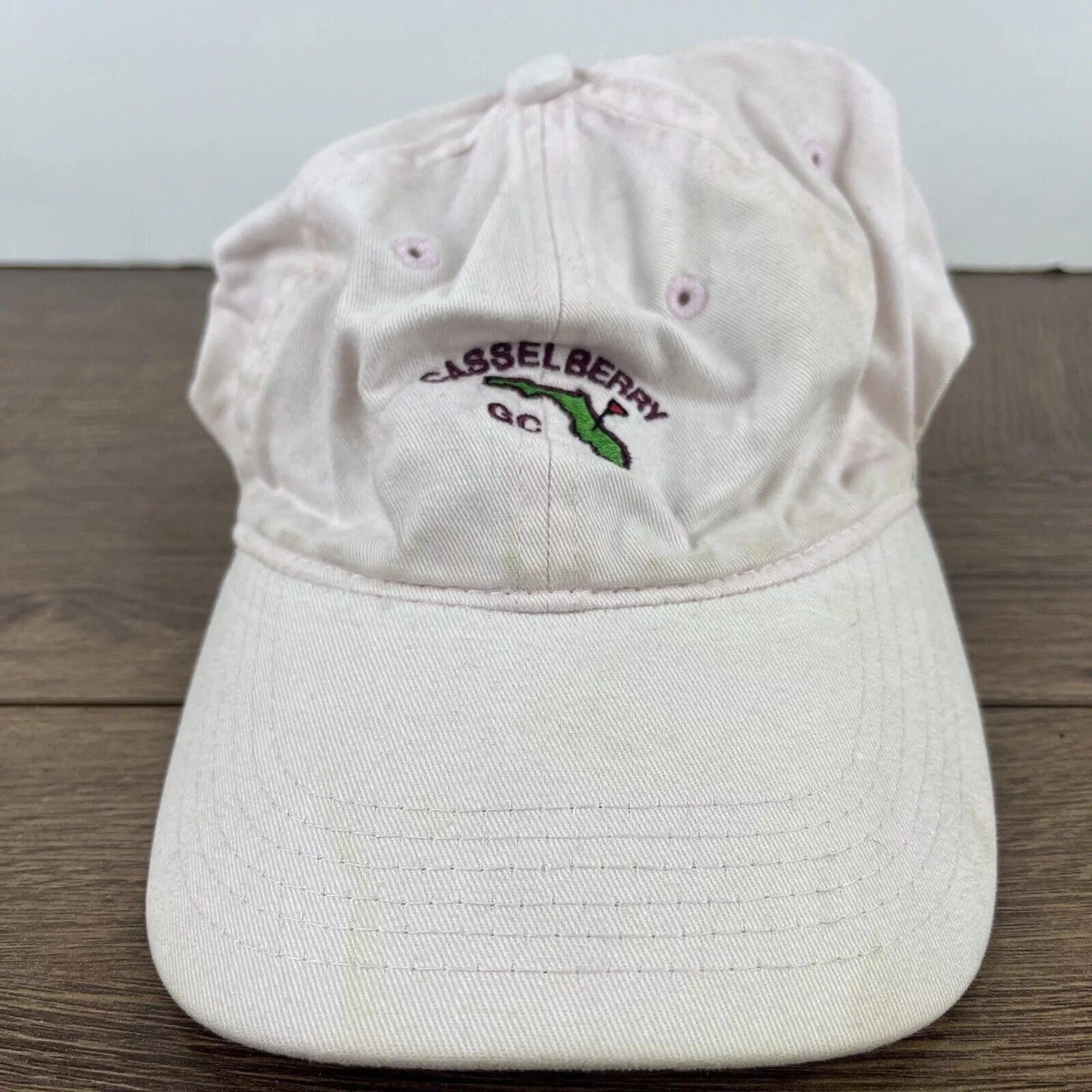 Other Hats Other Casselberry Golf Course Hat Florida Pink Hat Adjustable Adul