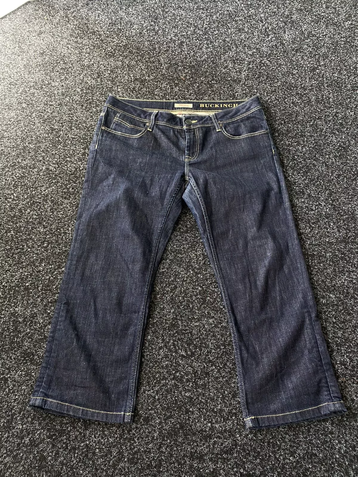 Burberry Pants 🚨 Vintage Burberry London Navy Chino Pants Embroidered Logo Blue Luxury