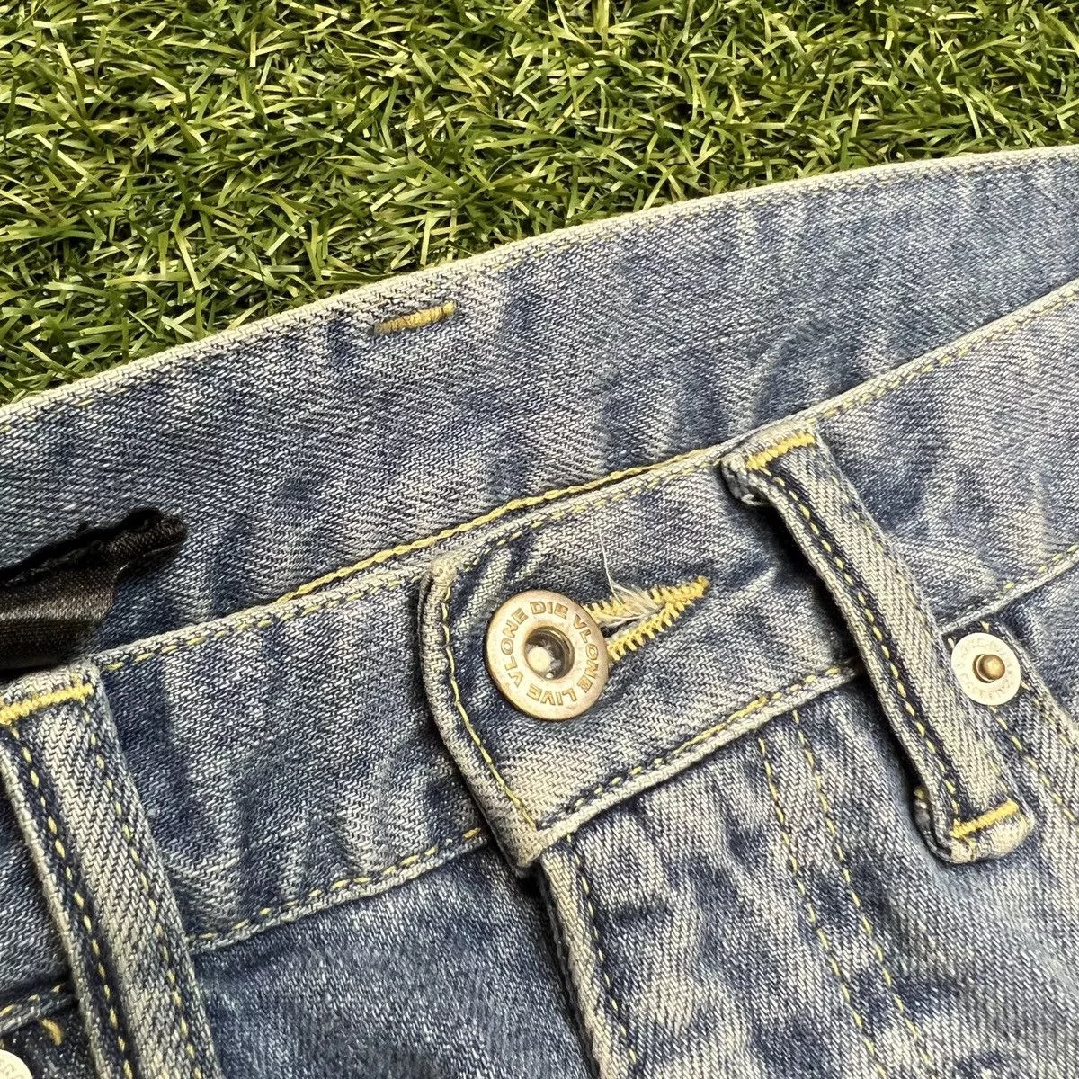 Vlone Denim Vlone palm tree denim Blue
