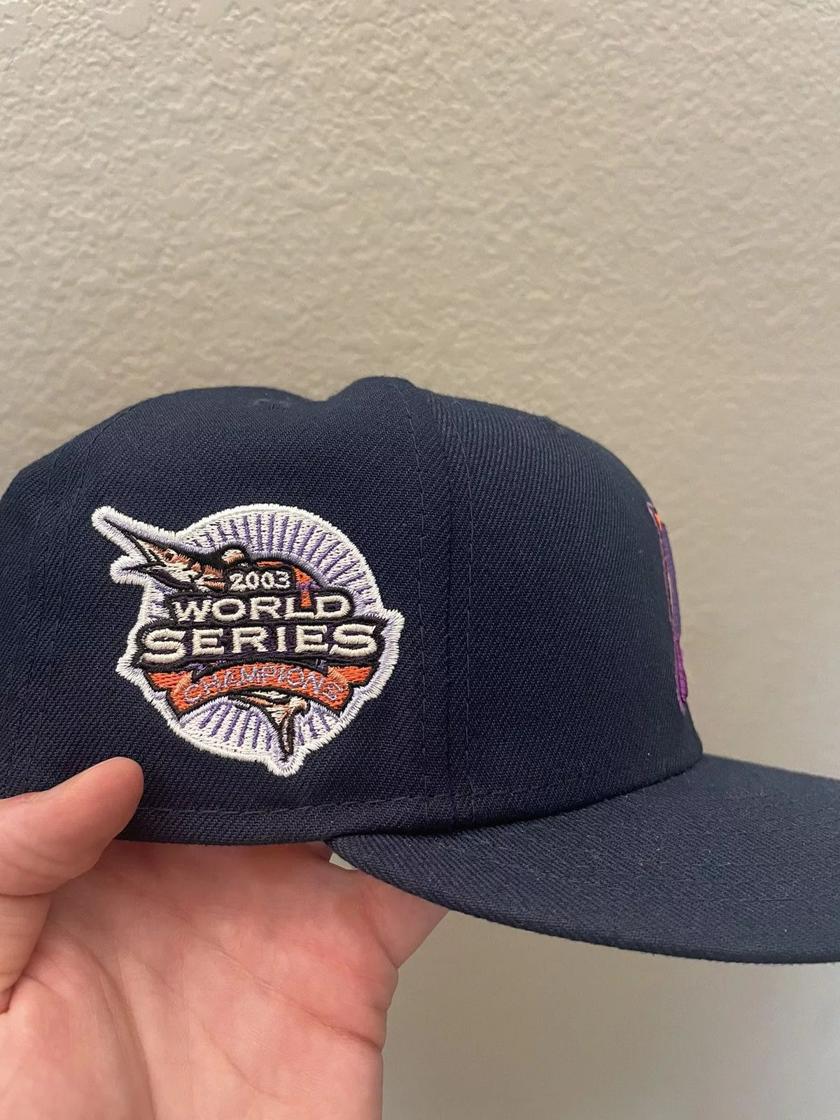 MyFitteds Hats MyFitteds FedEx Marlins Fitted 7 5/8 Blue