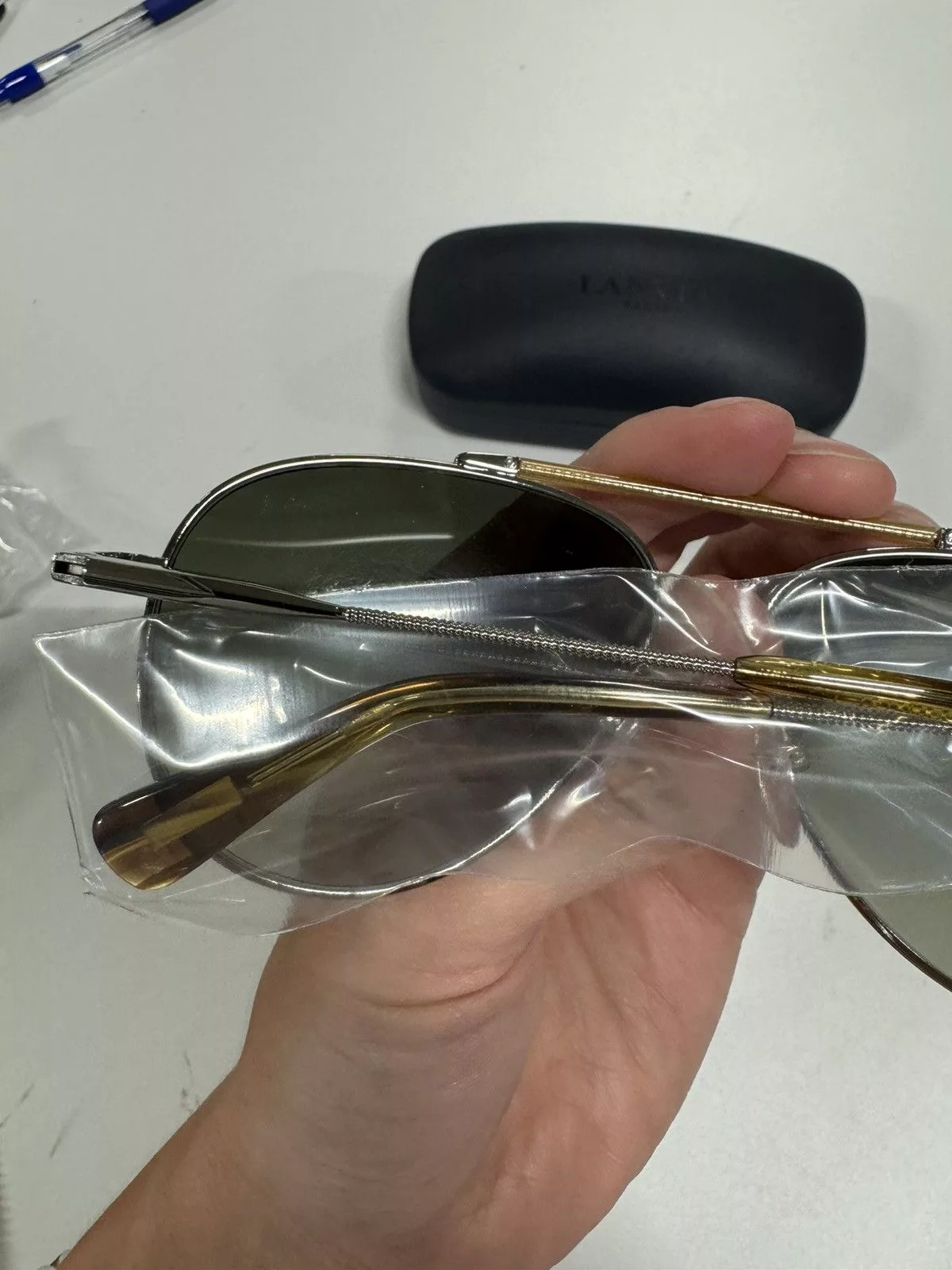 Lanvin Sunglasses Lanvin Aviator Sunglasses 500$ Silver