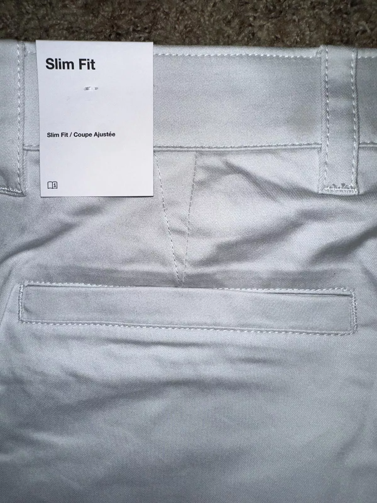 Nike Denim Nike Men's Flex UV Chino Golf White Pants