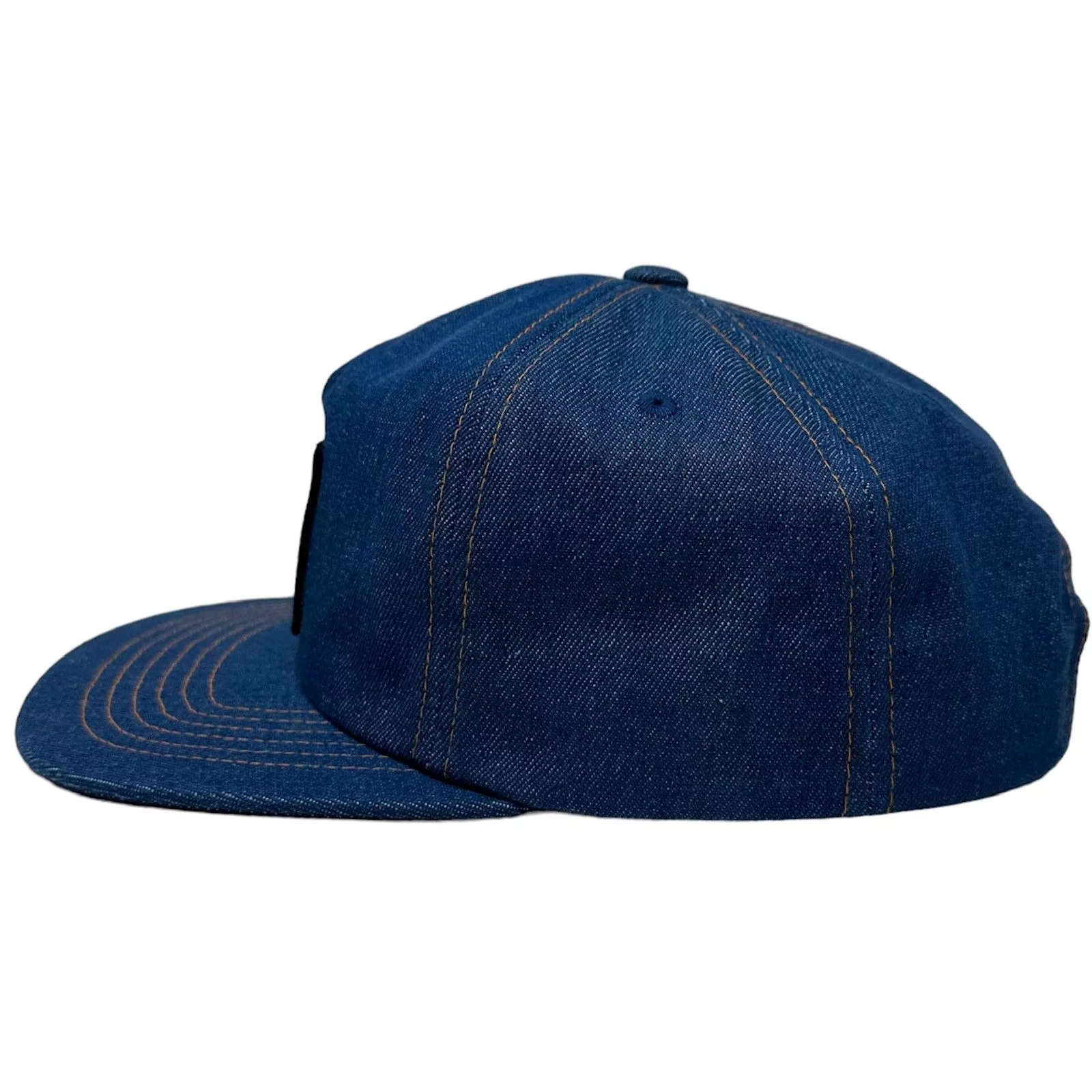 Brixton Hats Brixton Men's Snapback Hat Builders MP Adjustable Blue Denim