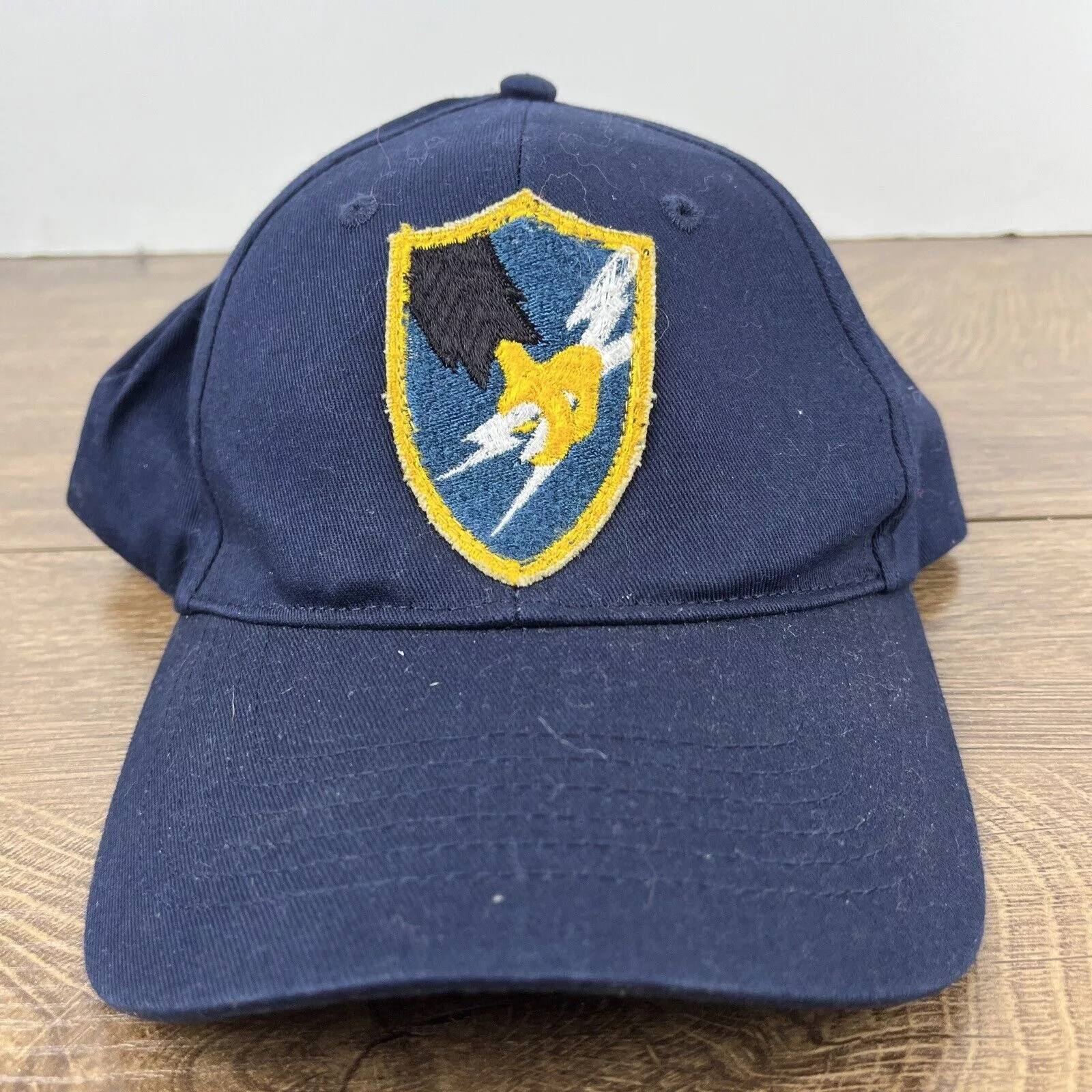Other Hats Other Eagle Hat Lightning Bolt Hat Blue Adjustable Hat Adult Size