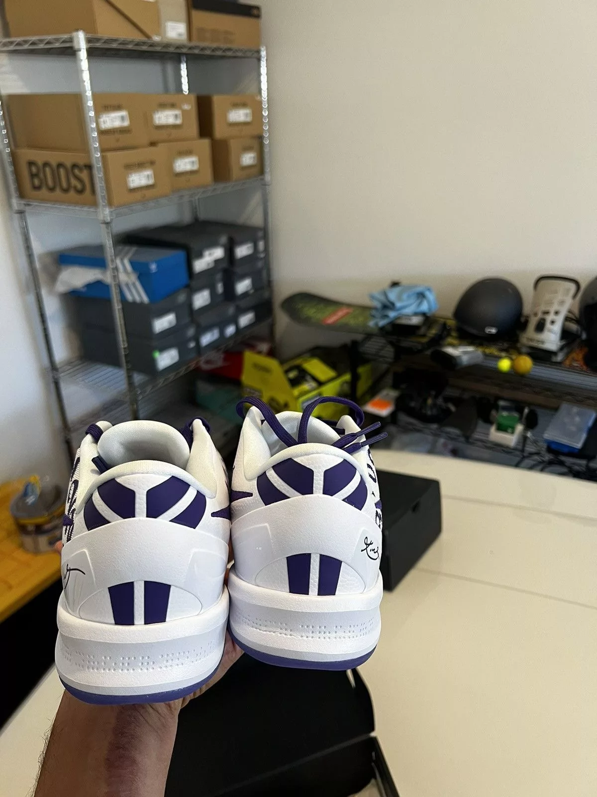 Nike Low Top Sneakers Nike Kobe 8 Protro White
