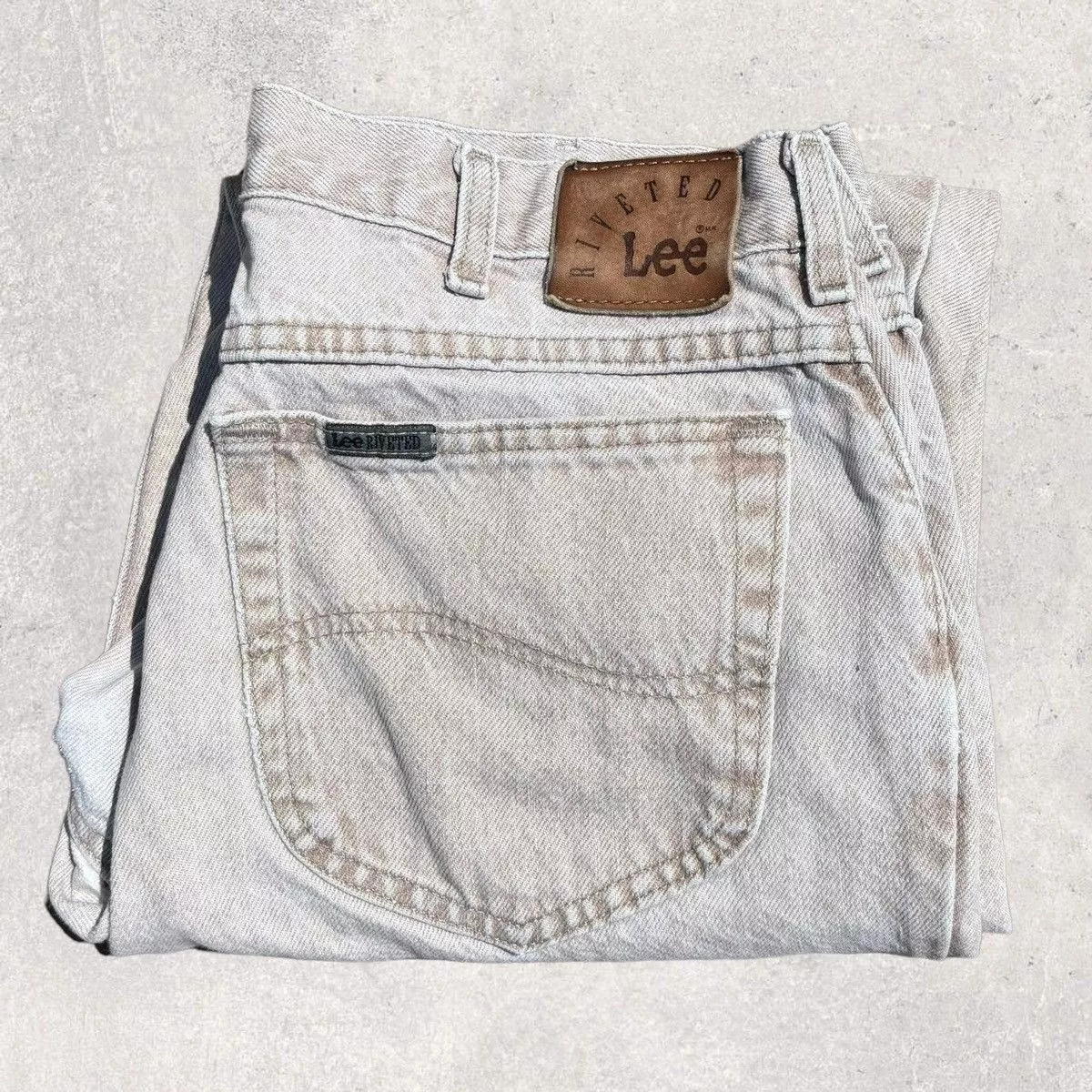Lee Denim Lee × Vintage 1990s Vintage Lee Jeans Gray