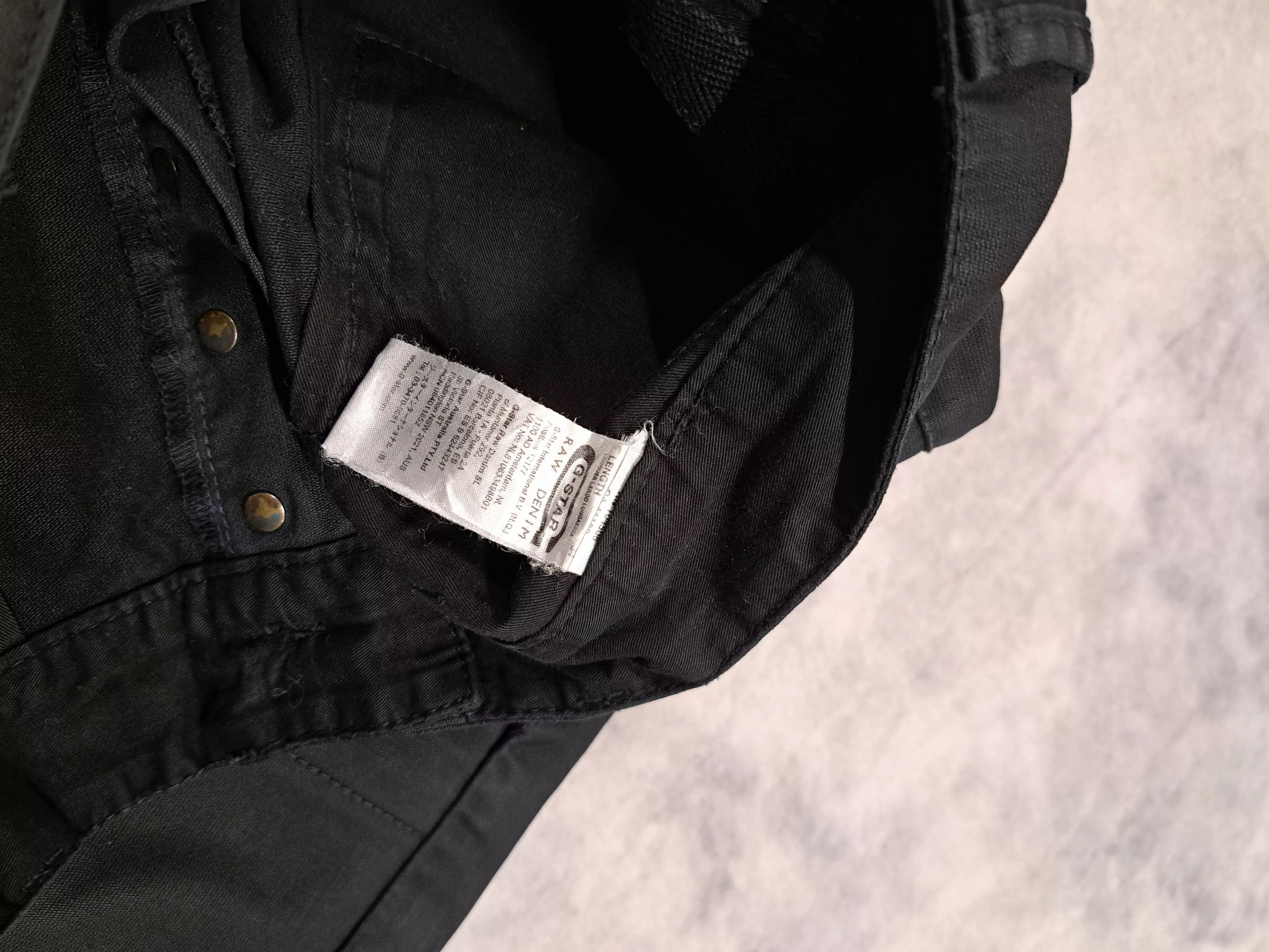 G-Star Denim G-Star Archive Gstar Multipocket Cargo Denim Bondage y2k Drip Black Vintage
