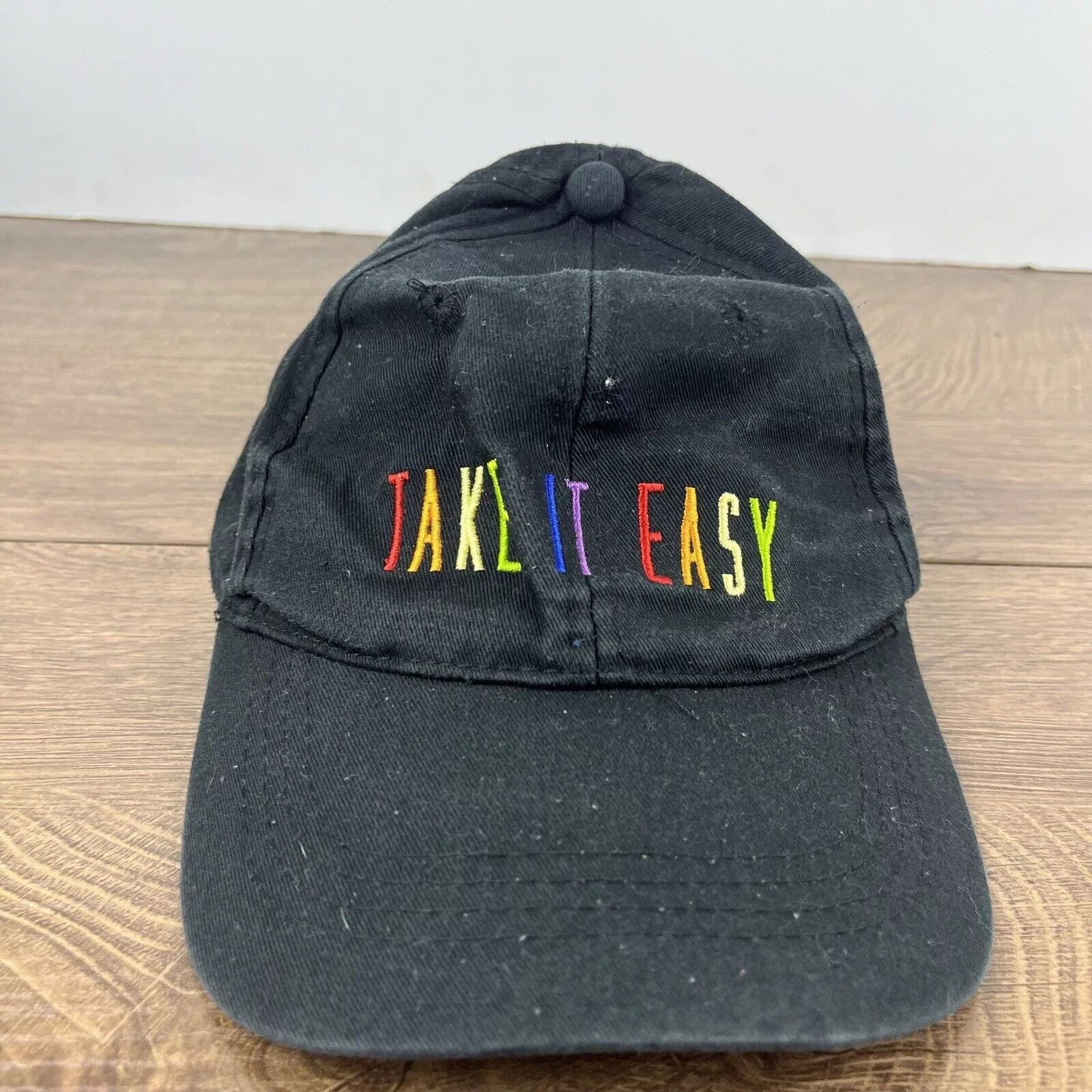 Other Hats Other Take it Easy Hat Take her Easy Black Hat Adjustable Adult Fi