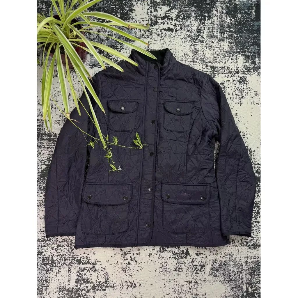 Barbour Jackets Barbour Puffer Jacket Purple Size 44 fit XL