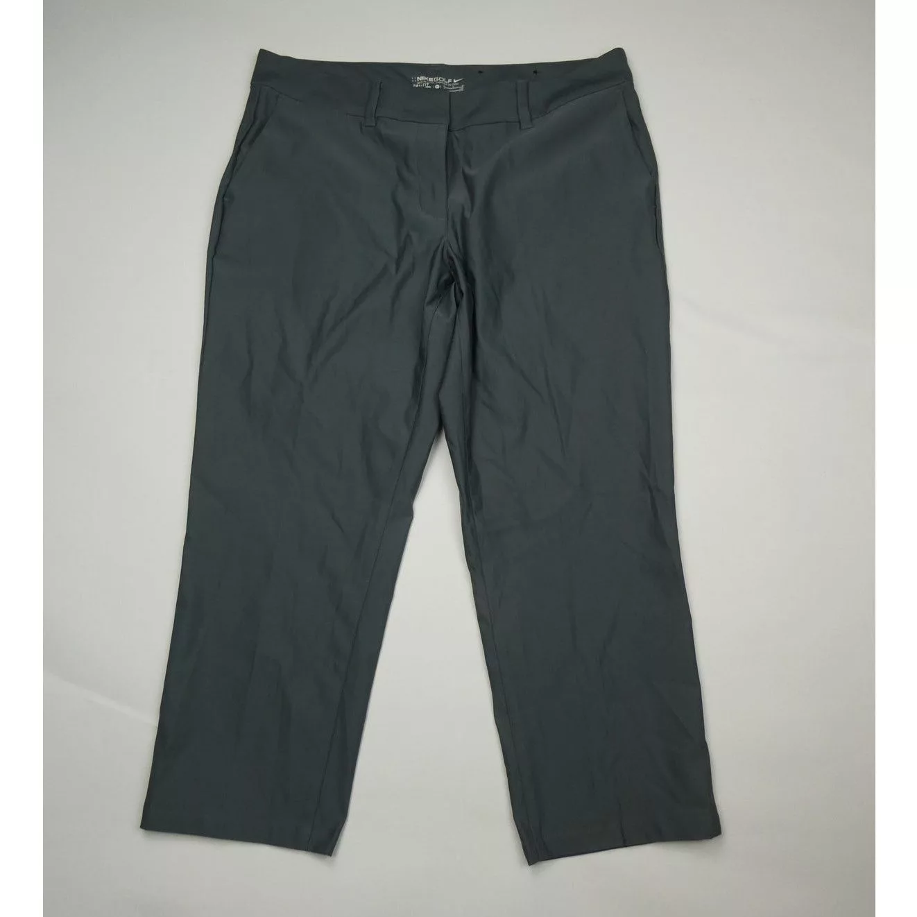 Nike Pants NEW women's Nike ankle length golf pants, size: 10, gray