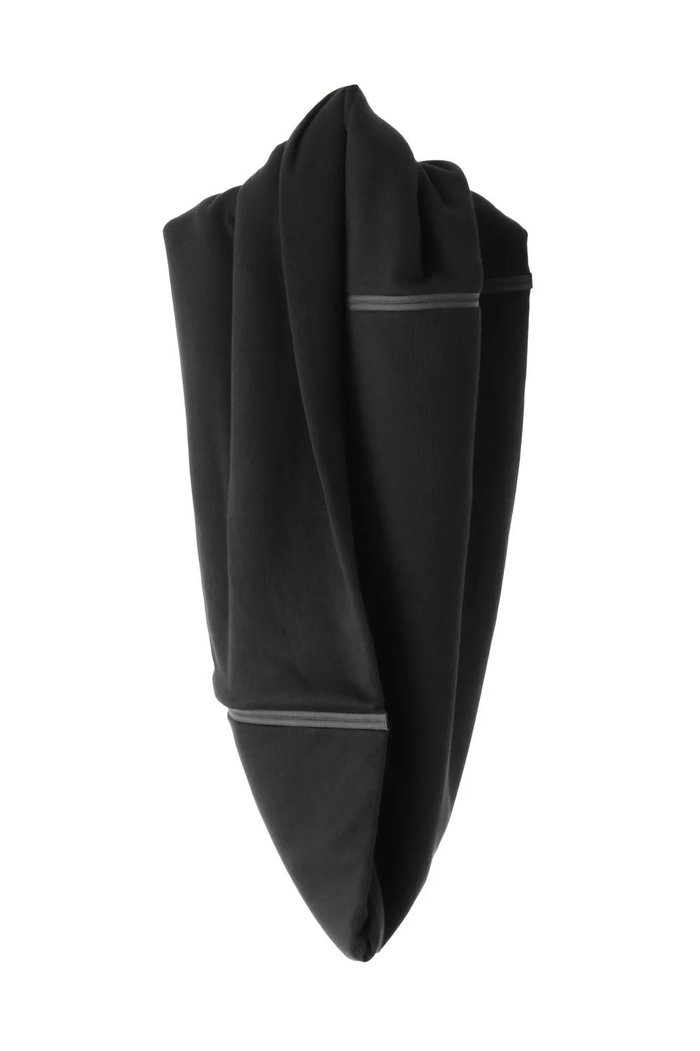 Devoa Gloves Scarves No Further Reduction - Snood silk & cotton DEVOA Black