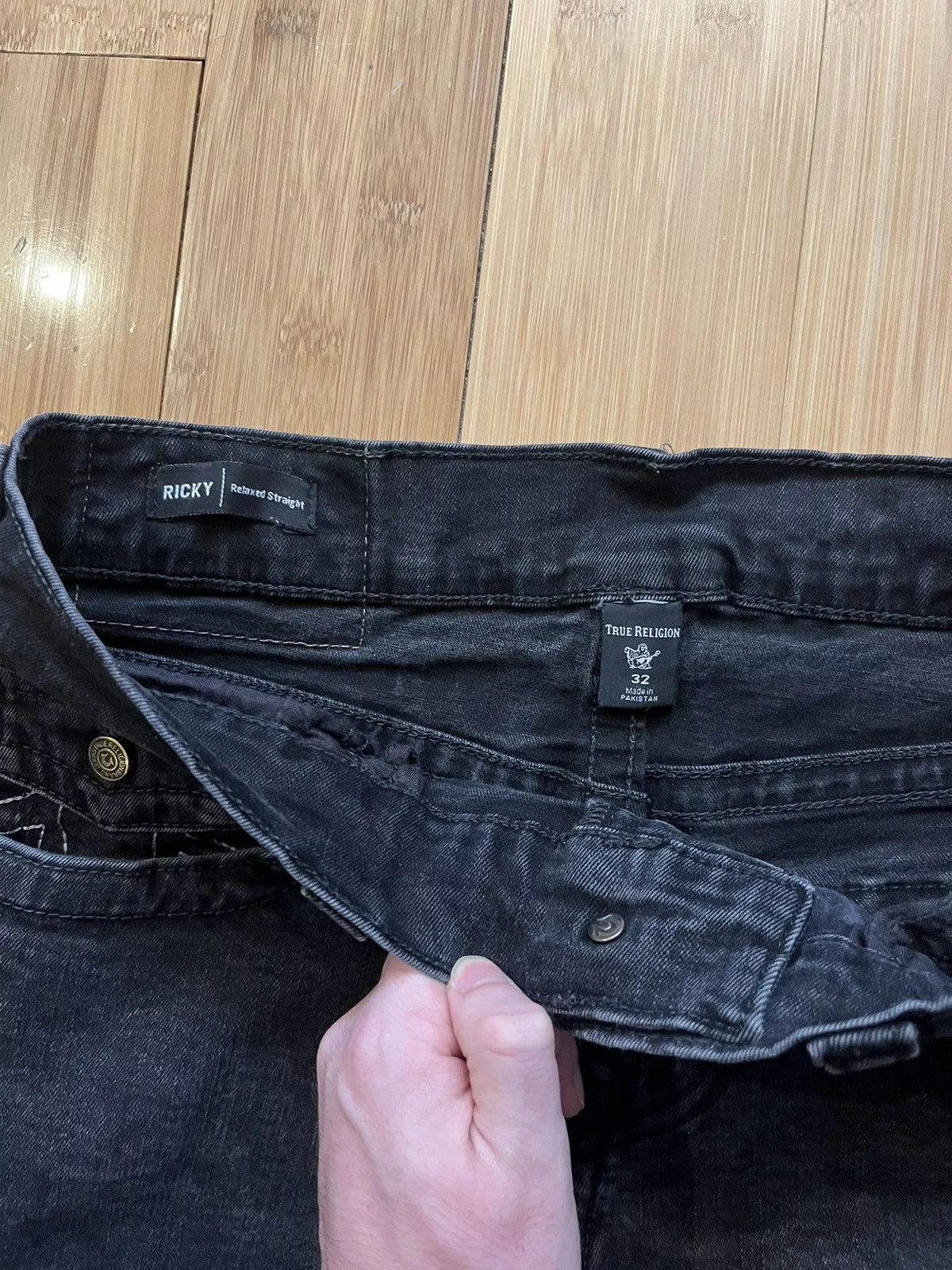 True Religion Denim True Religion ricky denim Black