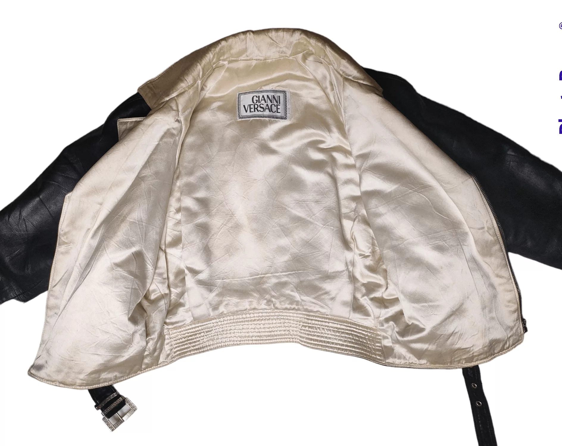 Versace Leather Jackets 💥OFFER 💥 Gianni Versace 80s Leather Jacket Black Vintage
