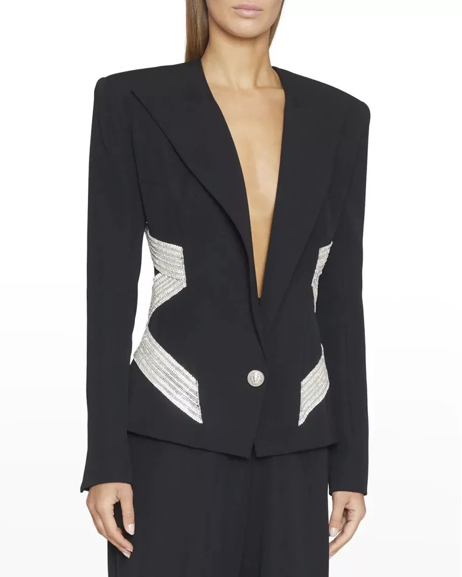 Balmain Jackets Balmain o1w1db10624 Jacket in Black