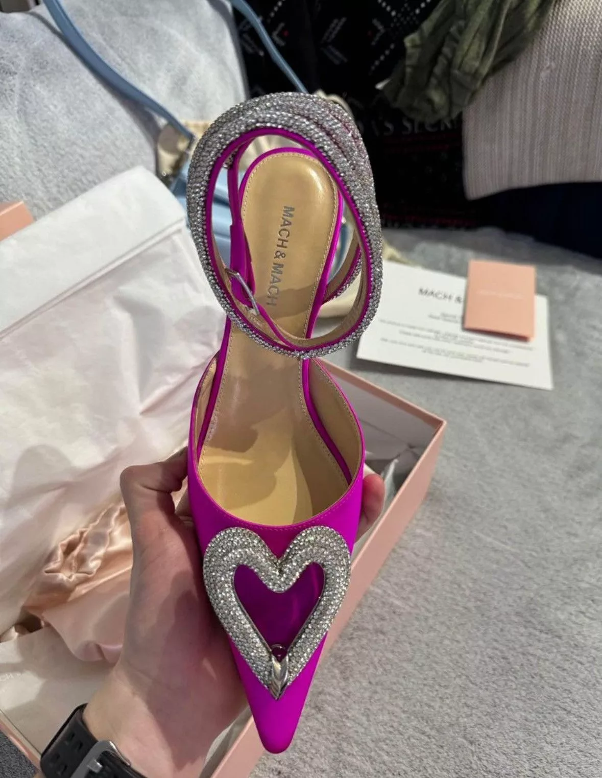 MACH & MACH Heels Pink