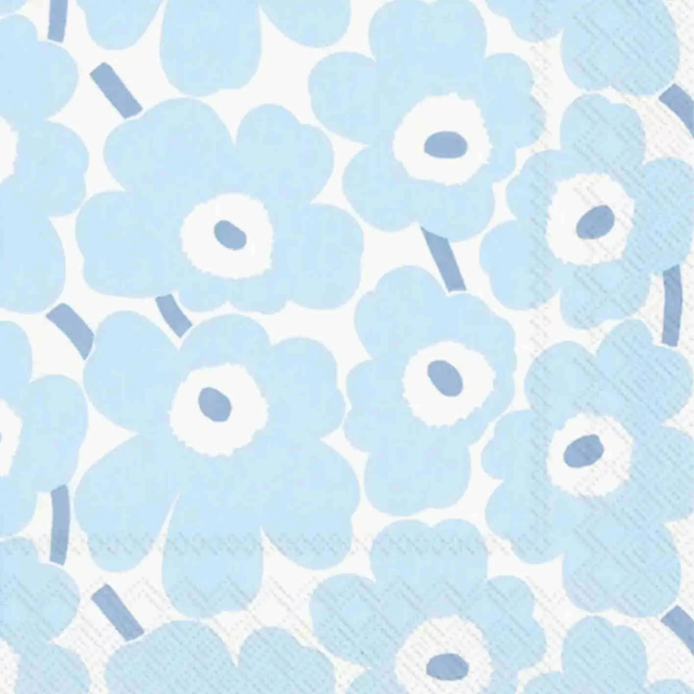 Mini Unikot Light Blue Paper Napkins