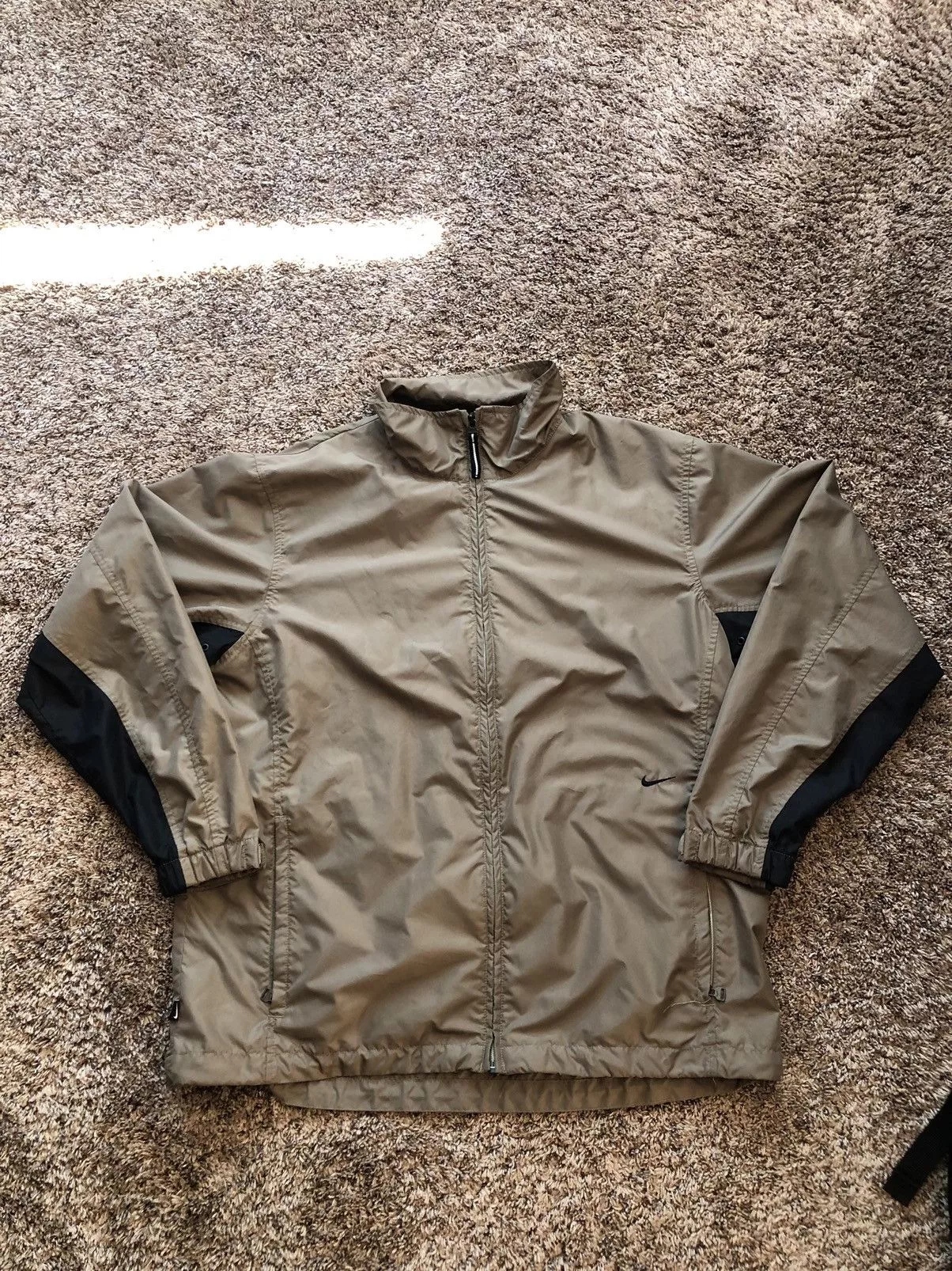 Nike Light Jackets Nike × Vintage Vintage Nike Windbreaker Green
