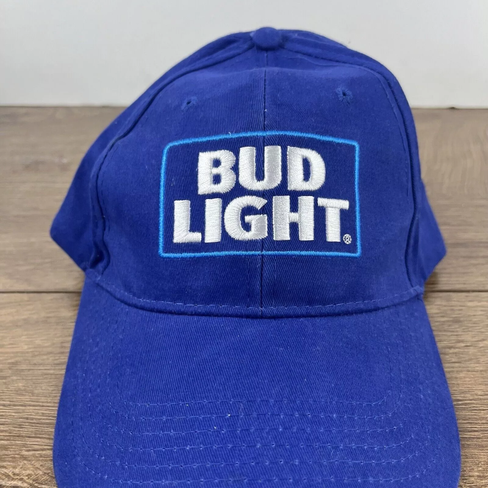 Other Hats Other Bud Light Hat Blue Adjustable Hat Blue Adult Size Bud Light