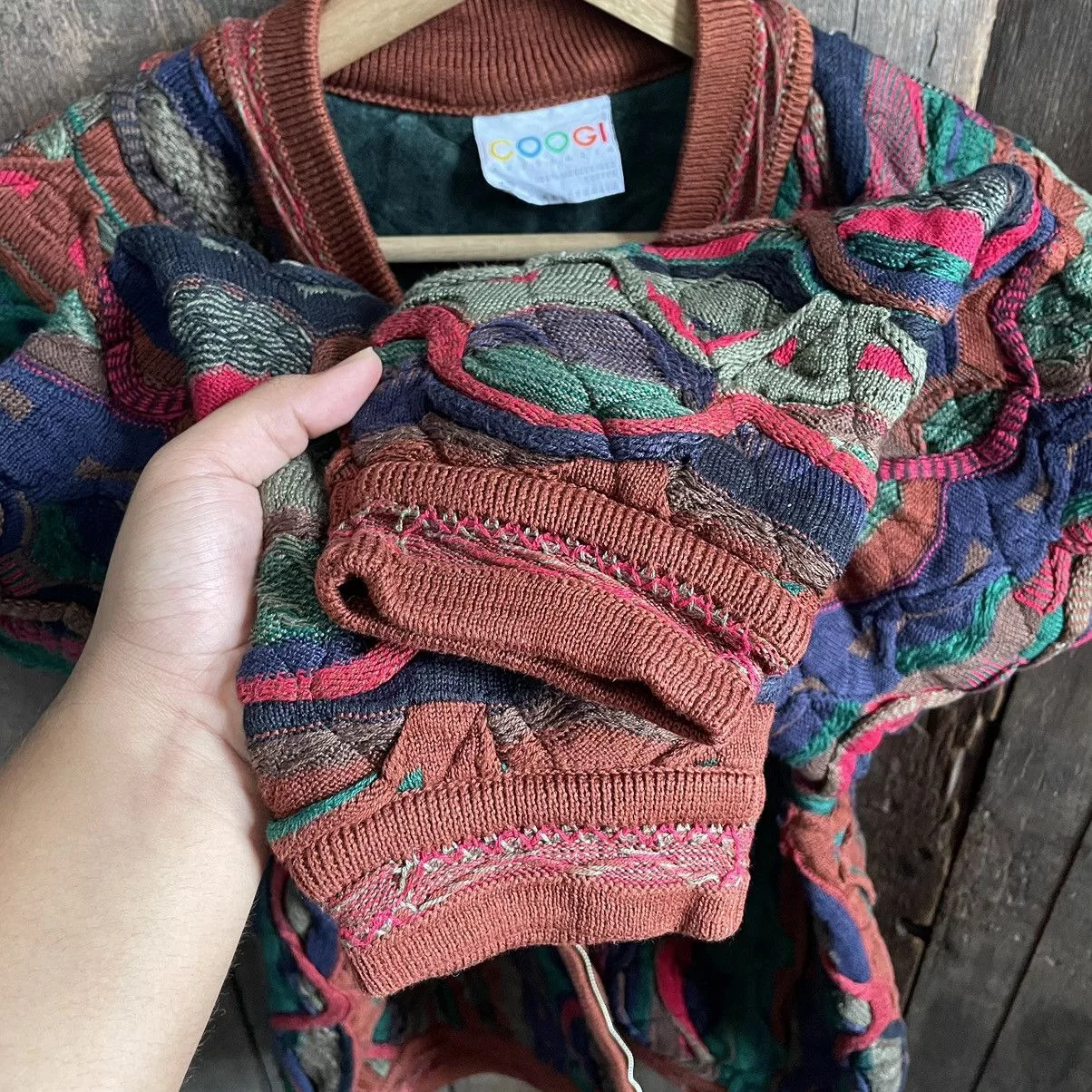 Coogi Light Jackets Coogi × Vintage Vintage Coogi Jacket Multi