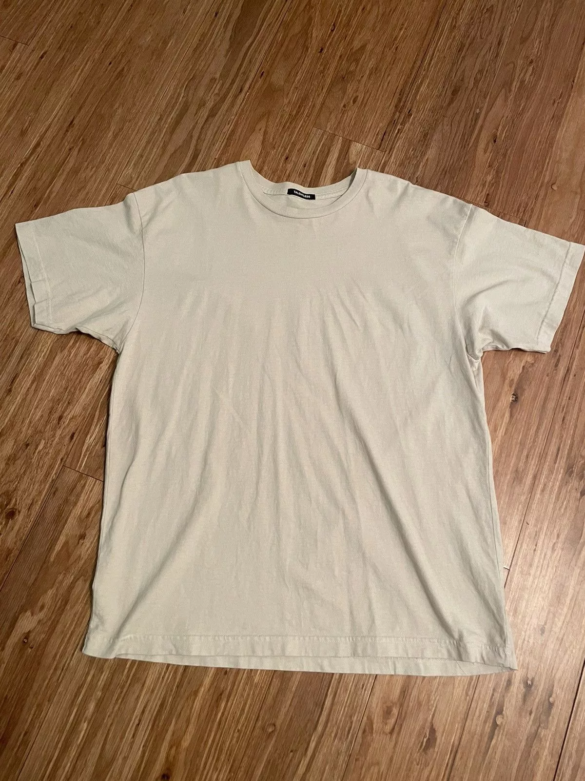 Talentless Short Sleeve T Shirts Talentless bone tee White