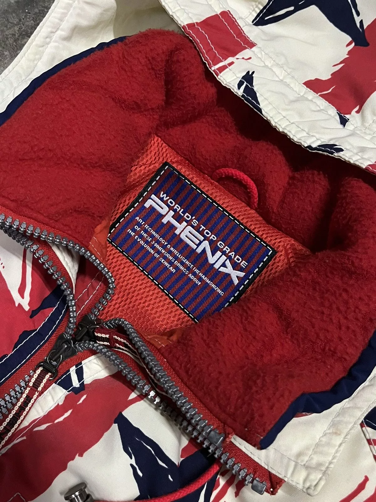 Vintage Sweatshirts Hoodies PHENIX Vintage Phoenix star pattern Blue
