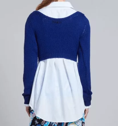 Marni Sweaters Marni o1srvl11e0624 Crewneck in Blue