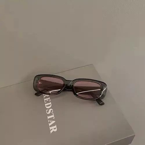 Vintage Sunglasses Vintage Oval Sunglasses Gray