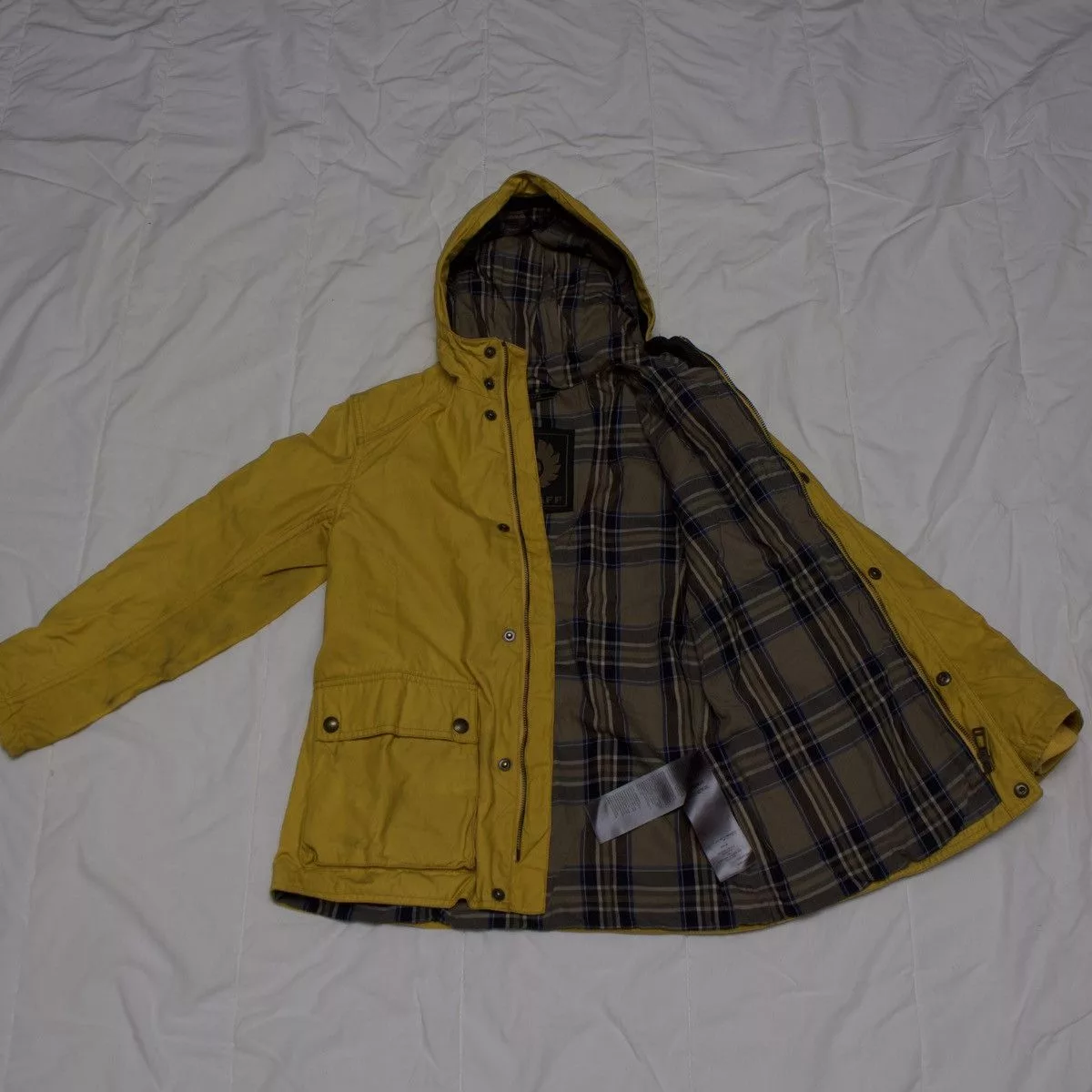 Belstaff Jackets Belstaff Padded Jacket Yellow
