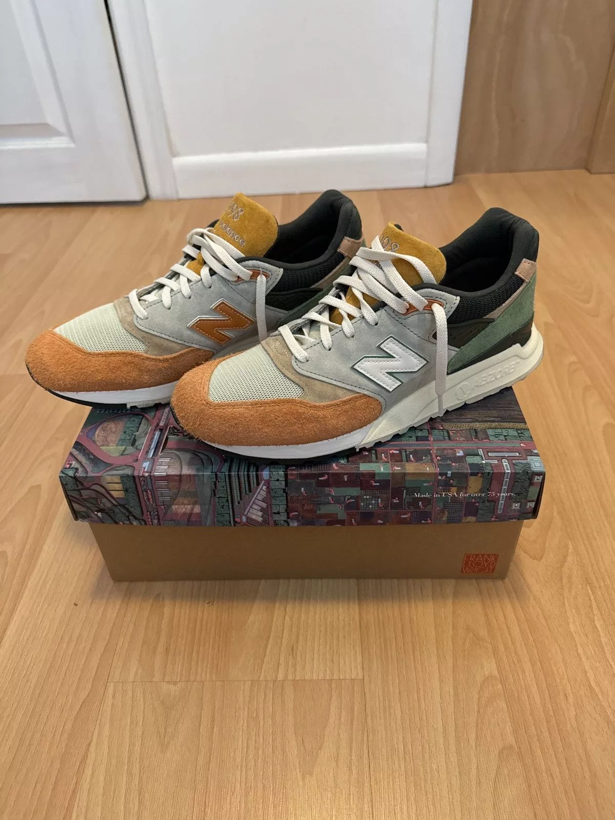 Kith Low Top Sneakers Kith × New Balance Kith x New Balance 998 Yellow