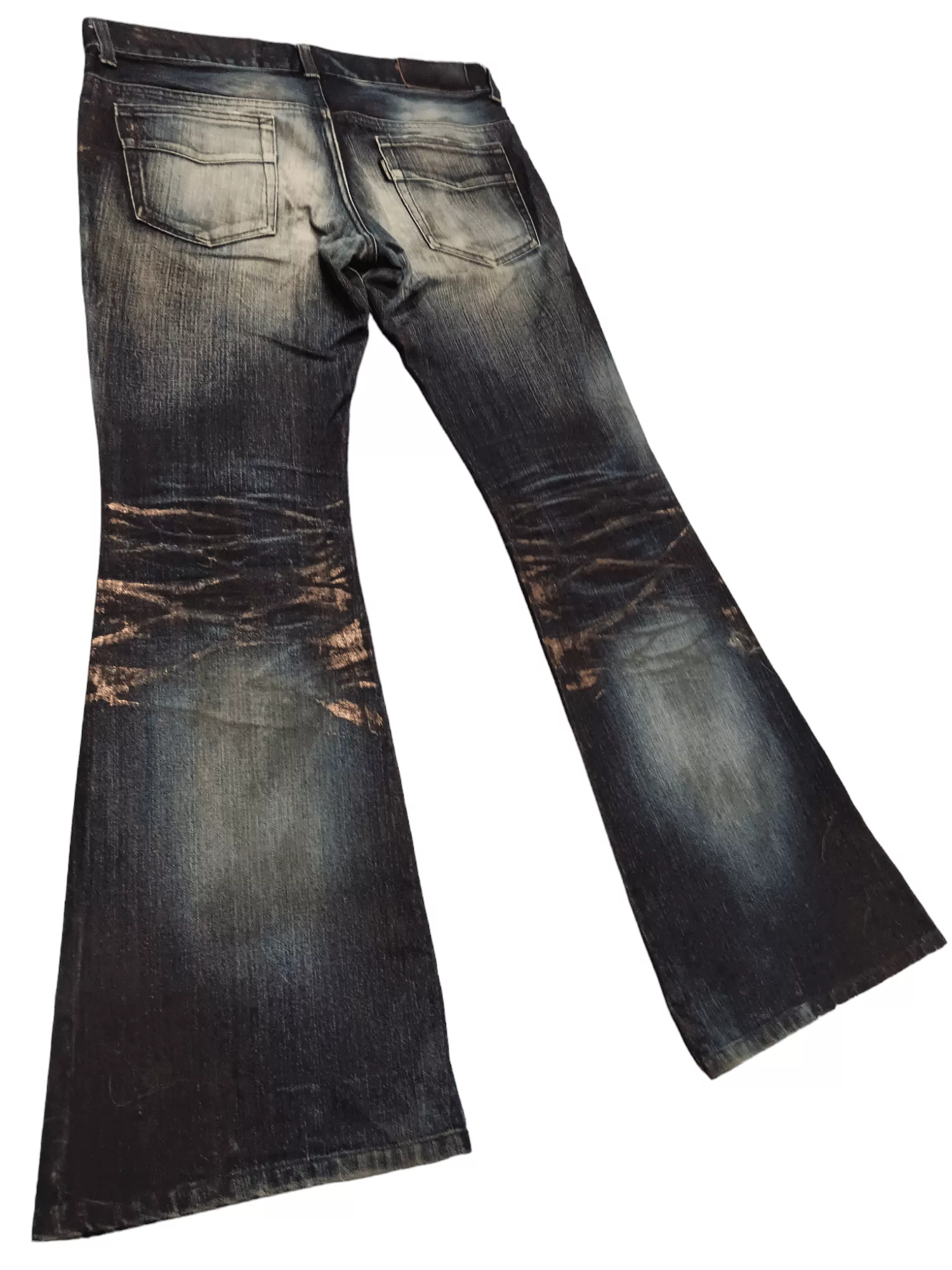 Tornado Mart Denim Rare!!! Tornado Mart Seditionaries Super Flare Jeans Blue