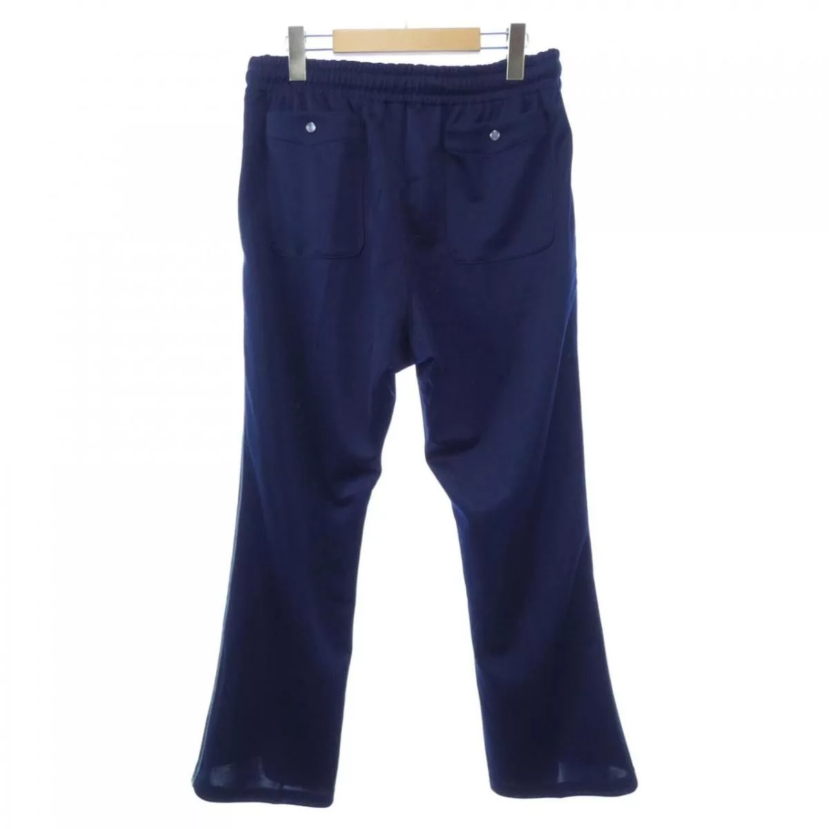 Needles Sweatpants Joggers Needles Sweat Pants Side Embroidery Line Logo Navy Blue