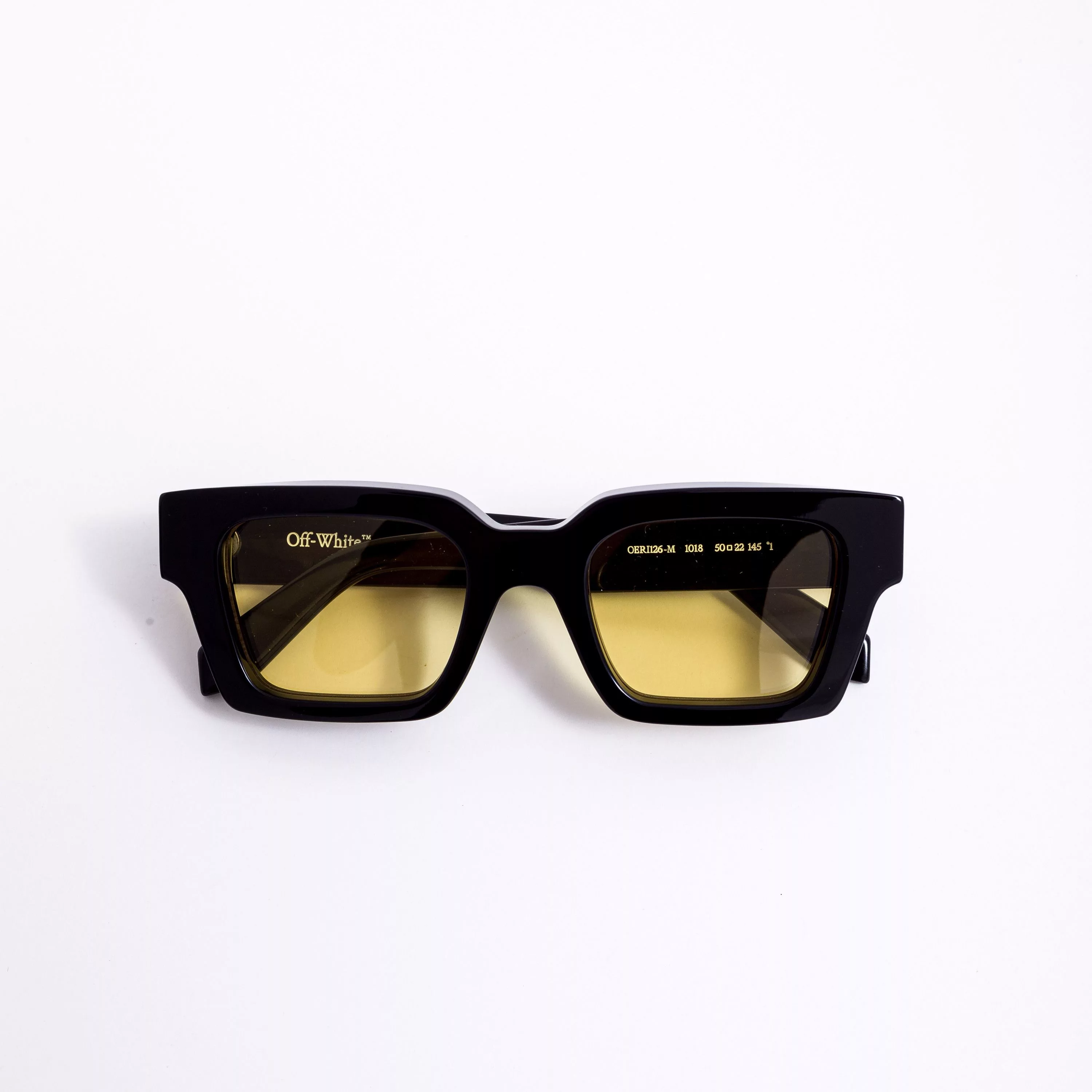 Off-White Sunglasses Off-White OFF WHITE Virgil Sunglasses BLACK YELLOW