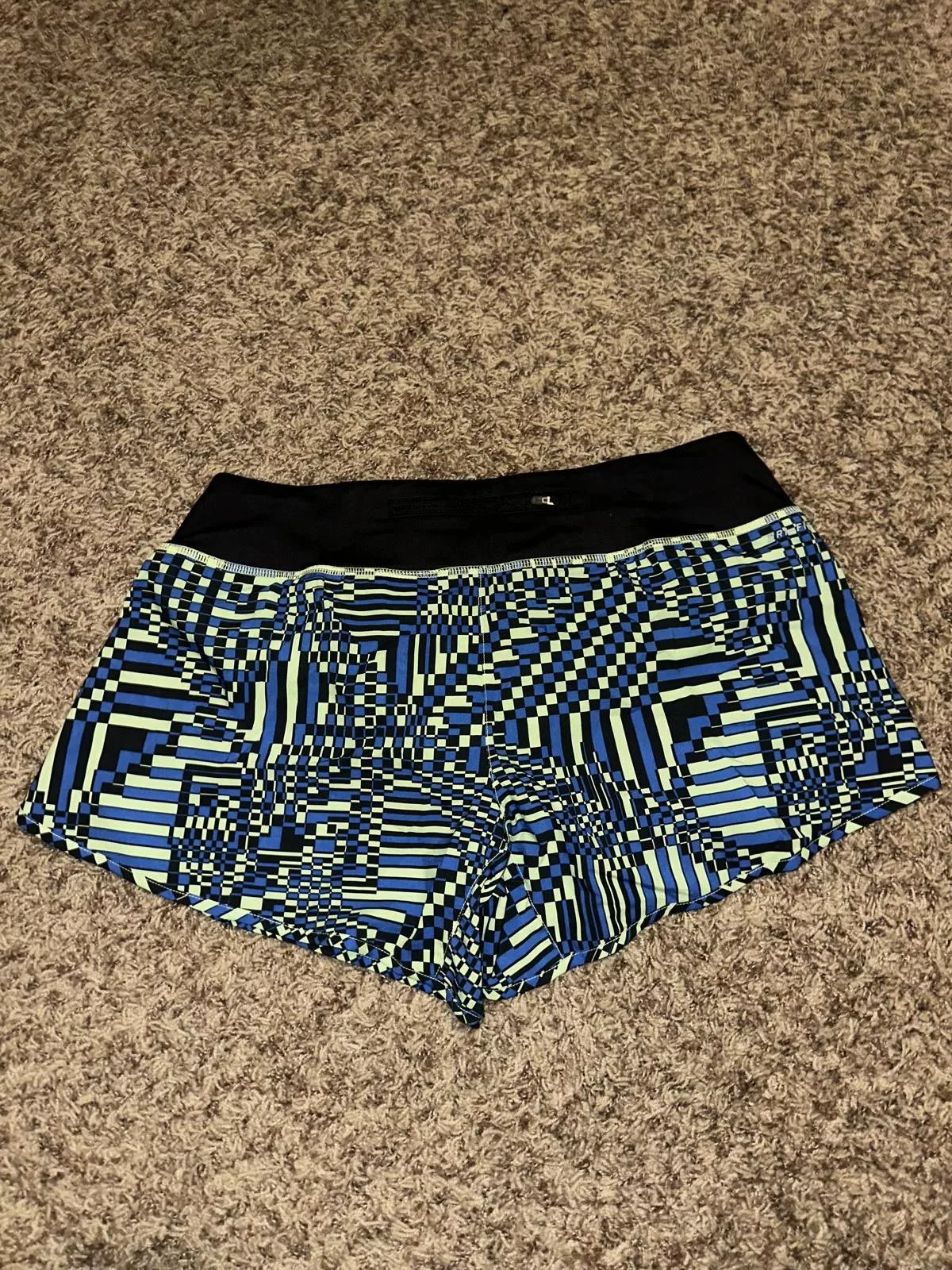Nike Shorts Nike Rival Printed 4'' Running Shorts Sample Green