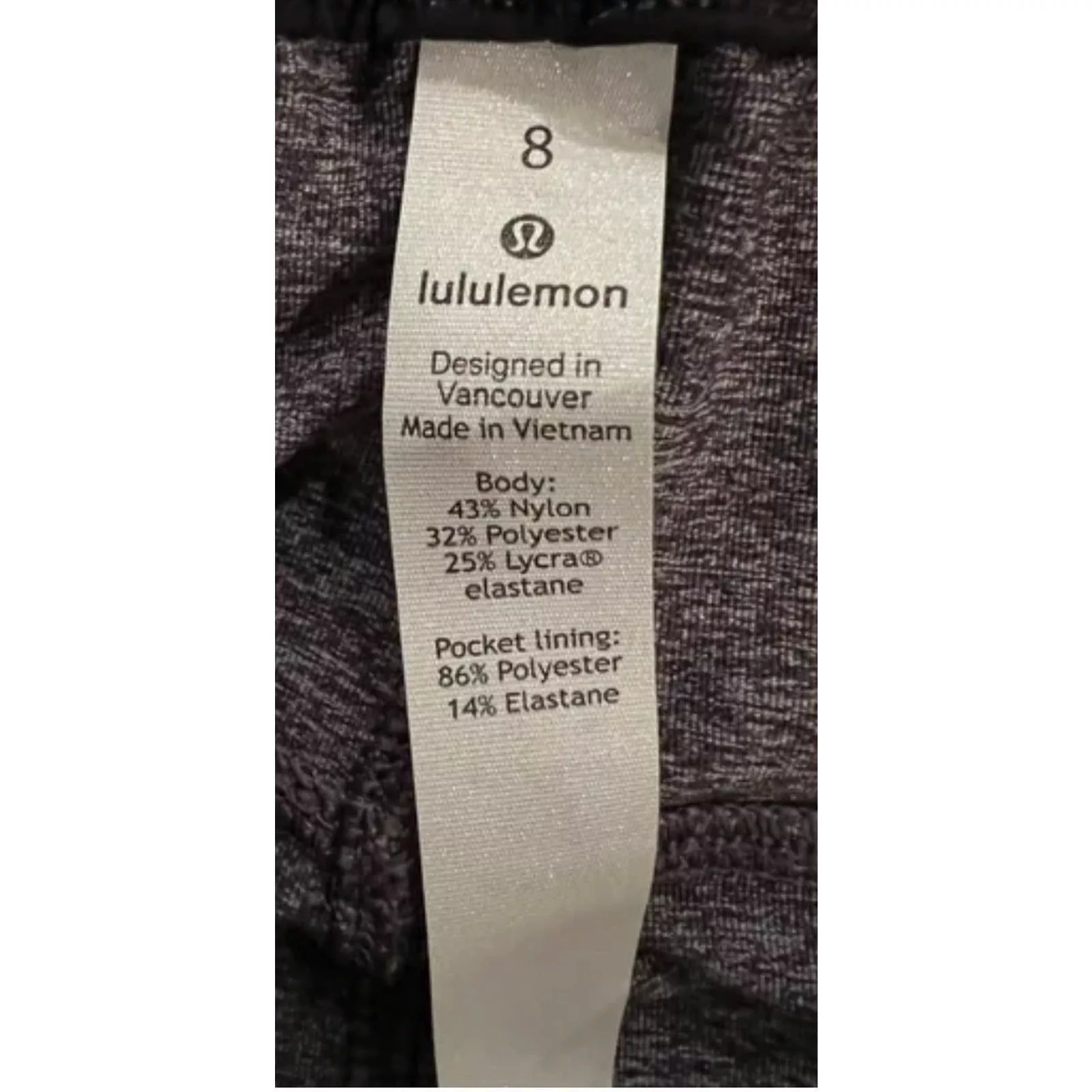 Lululemon Leggings Lululemon full length Black