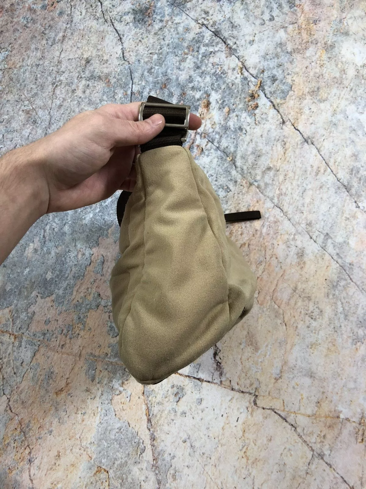 Prada Handle Bags Prada × Vintage Prada hand bag Brown