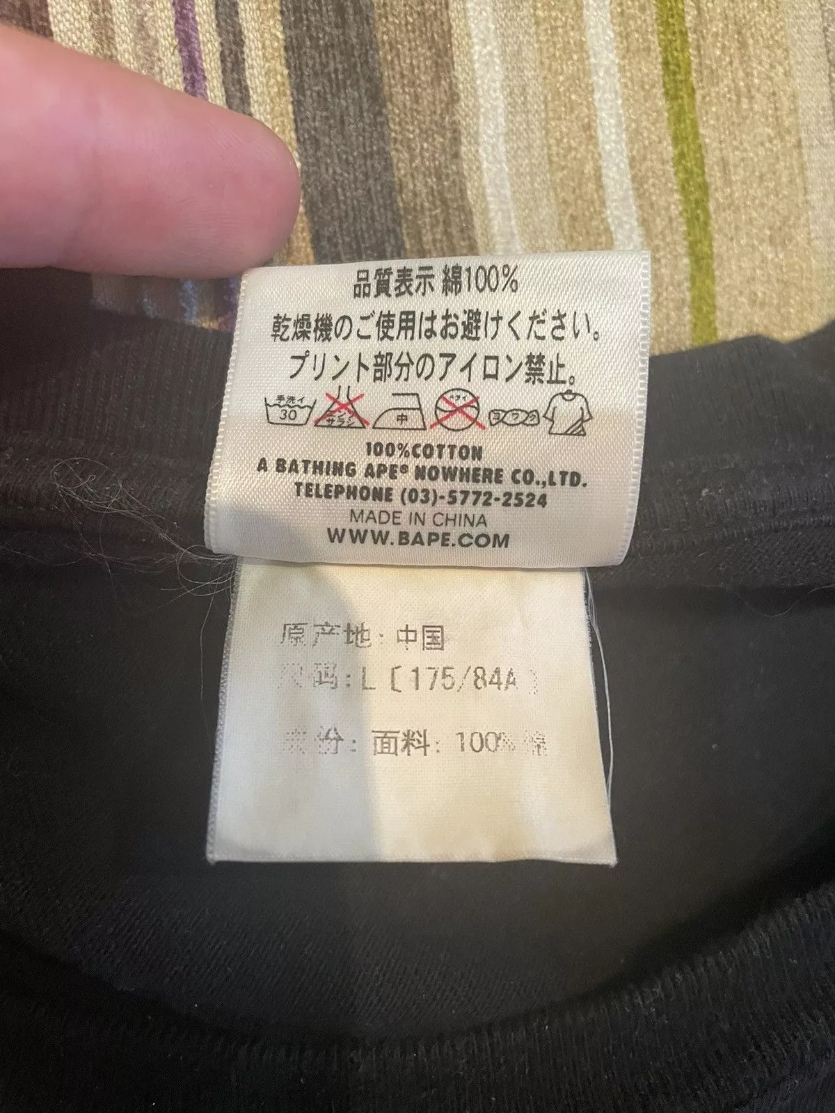 Bape Shirts Button Ups Bape Side Big Ape Head Tee Black