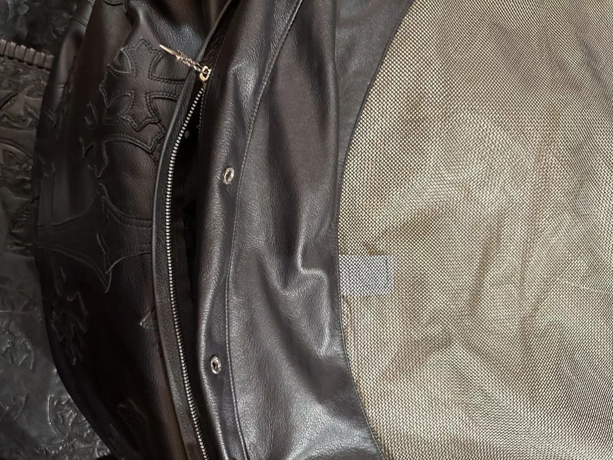 Chrome Hearts Miscellaneous Chrome Hearts Leather Bean Bag Black