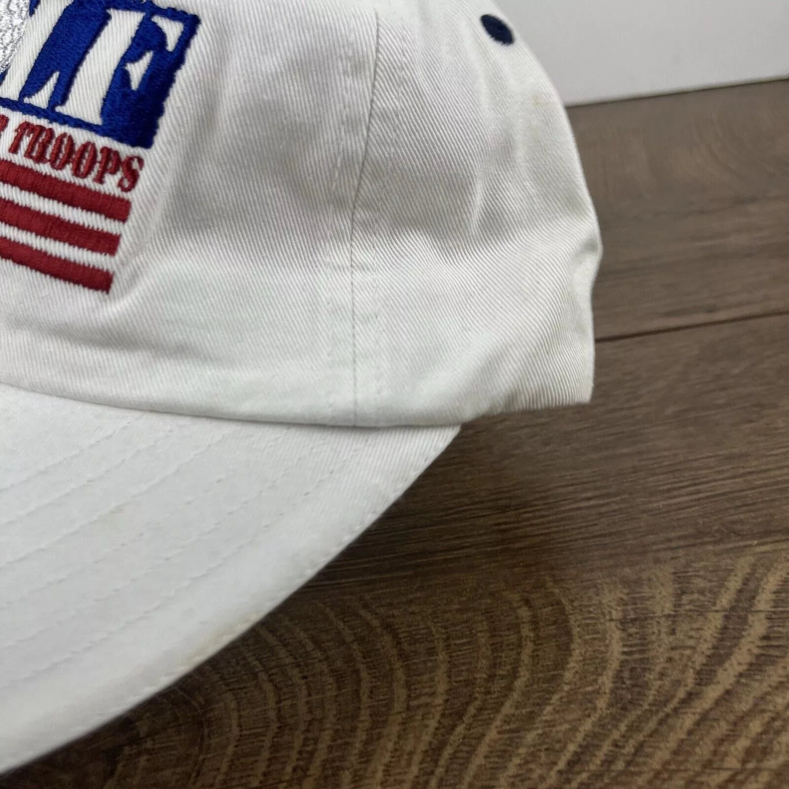 Other Hats Other Golf Hat Support Our Troops Hat White Cap Hat Adjustable Hat