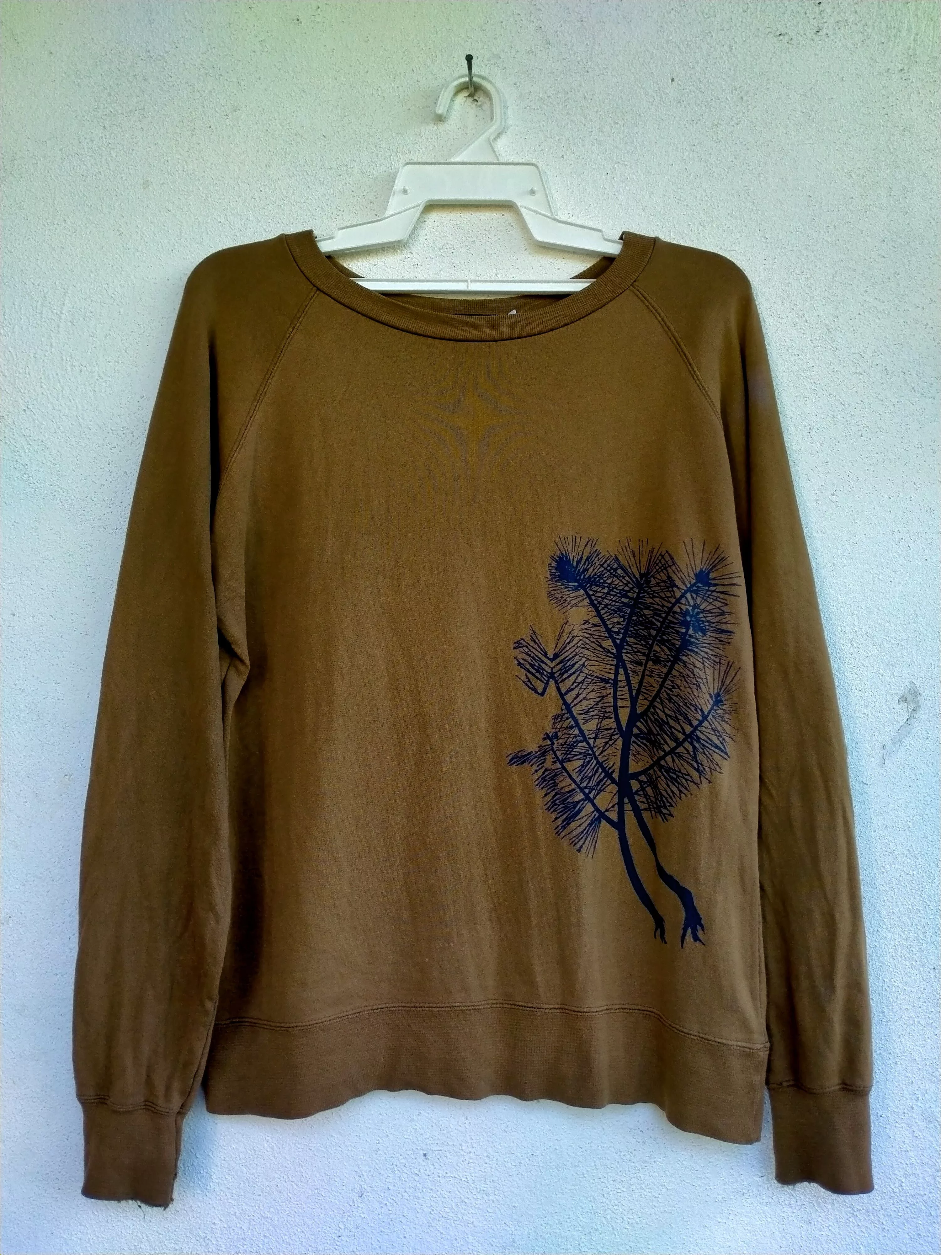 Christophe Lemaire Sweatshirts Christophe Lemaire × Vintage Vintage Christopher Lemaire Distressed Sweatshirt Brown