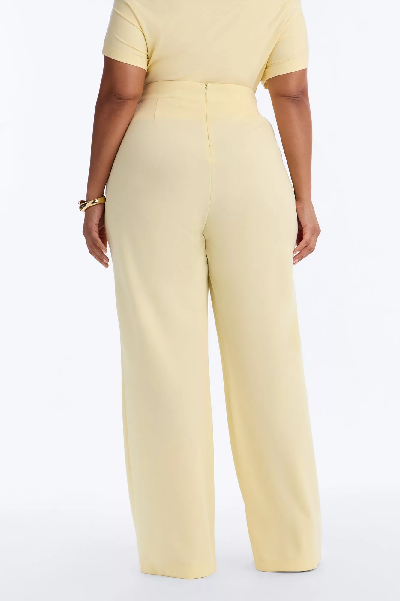 Feeling Focused Trouser - Butter Yellow