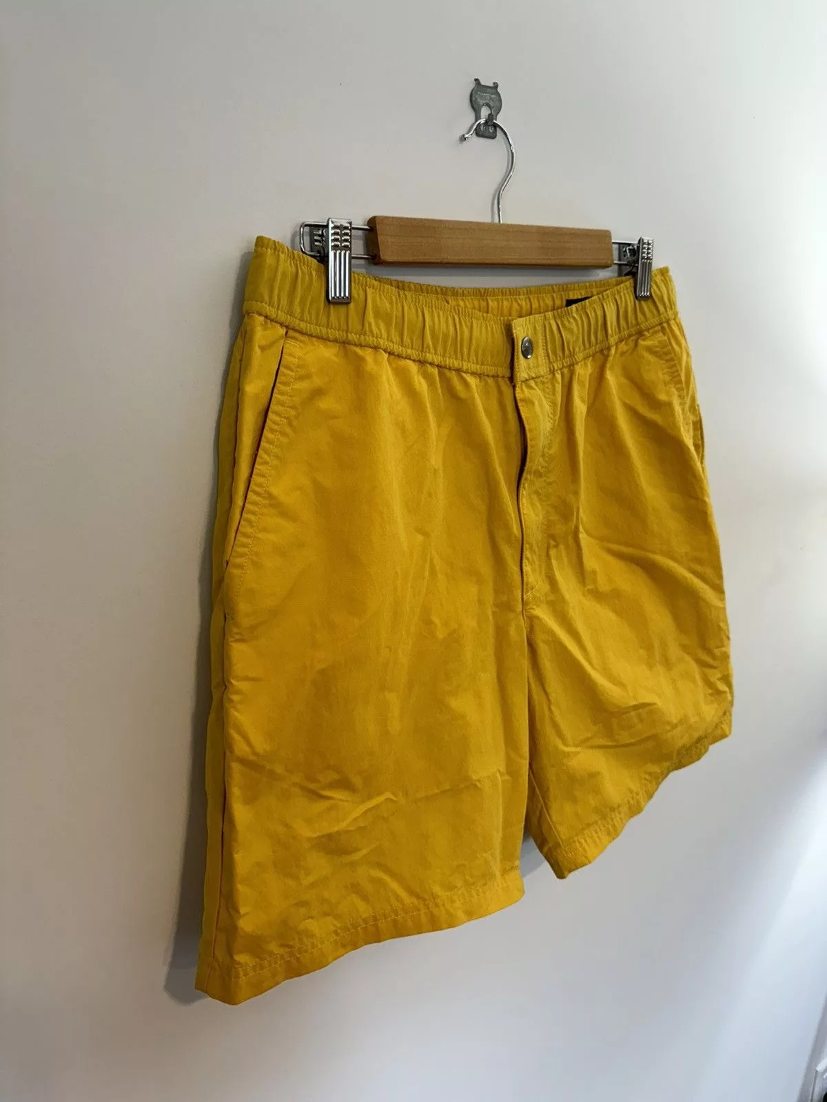Rag & Bone Shorts rag & bone Eaton Water Resistant Pull On Short Yellow