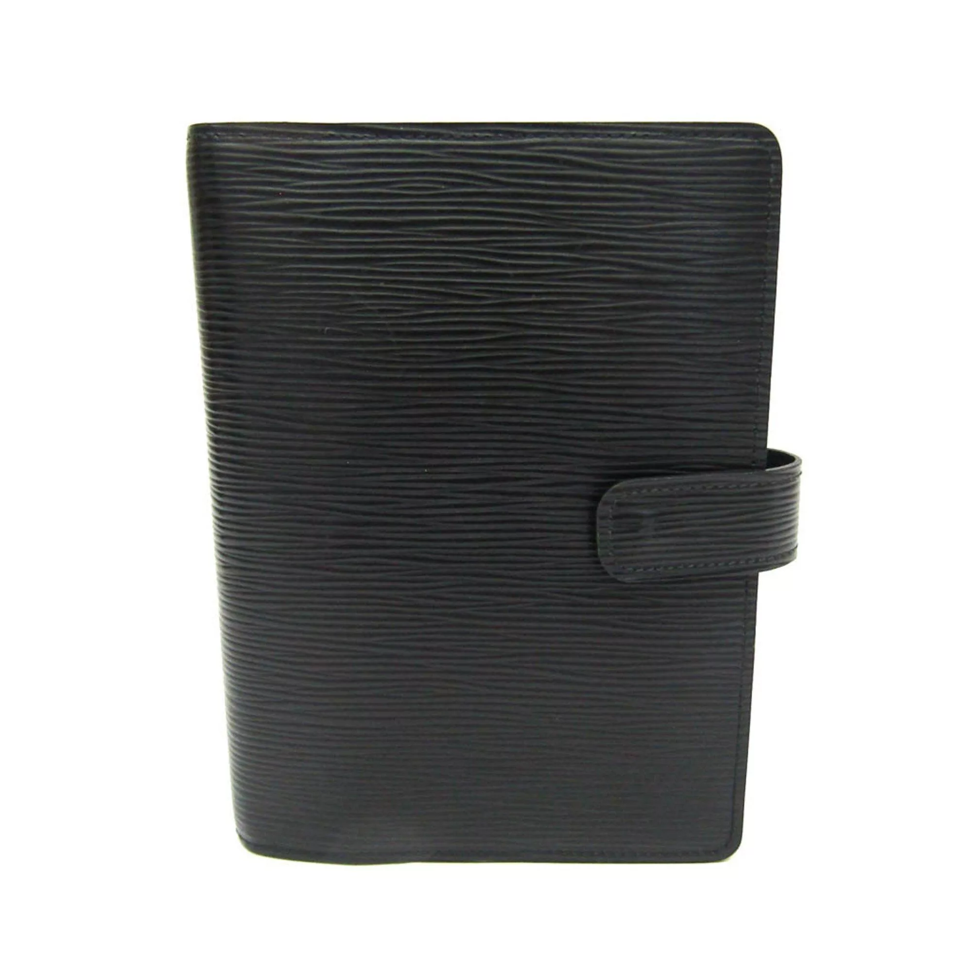 Louis Vuitton Miscellaneous Louis Vuitton Epi Personal Size Planner Cover Noir Agenda MM R20202 Multi